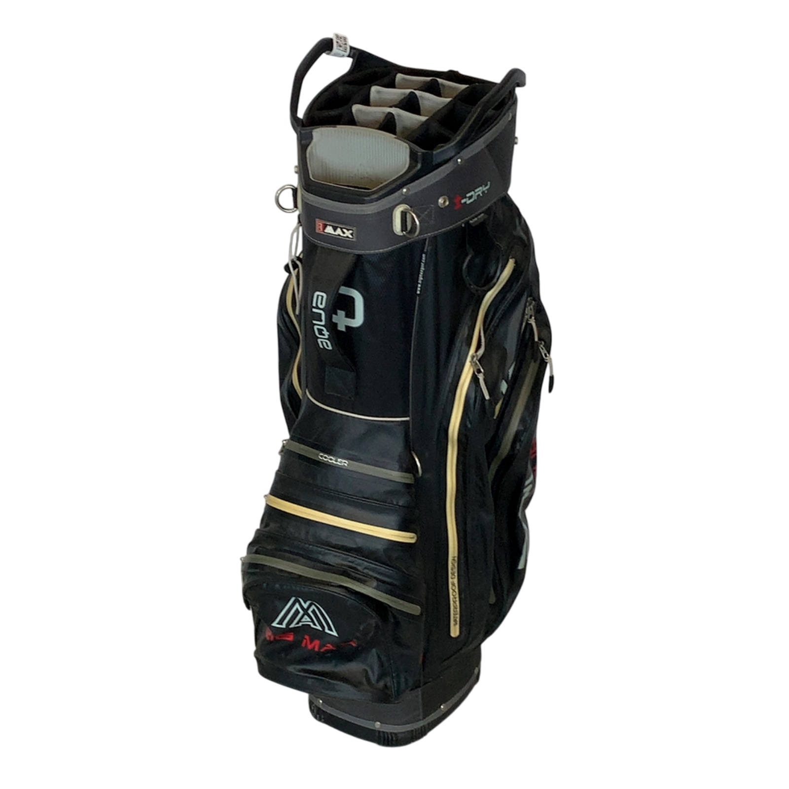 Big Max Aqua Tour Golftaske / 14-Rum / Sort