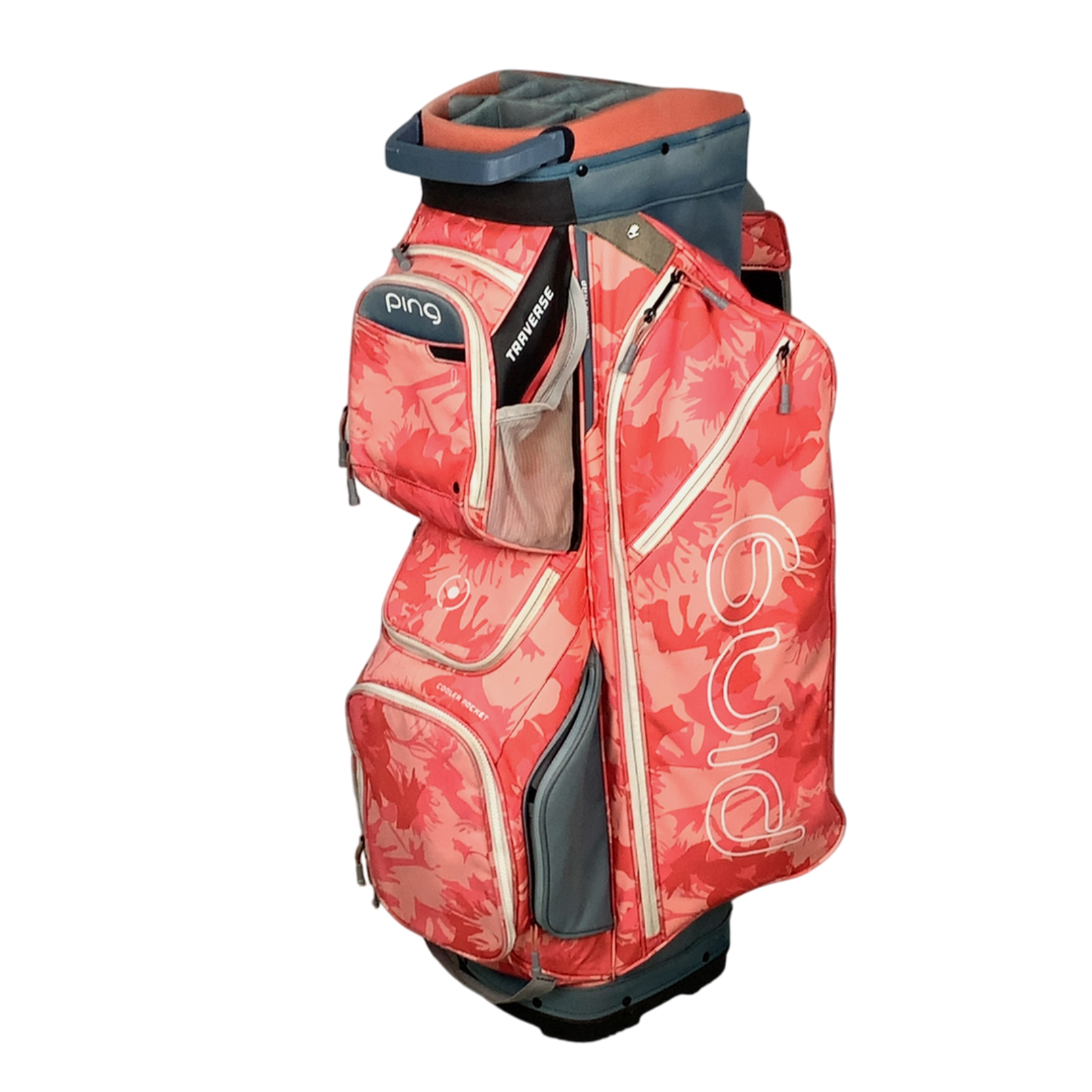 PING Traverse Golf Bag / 14-Rum / Lyserød