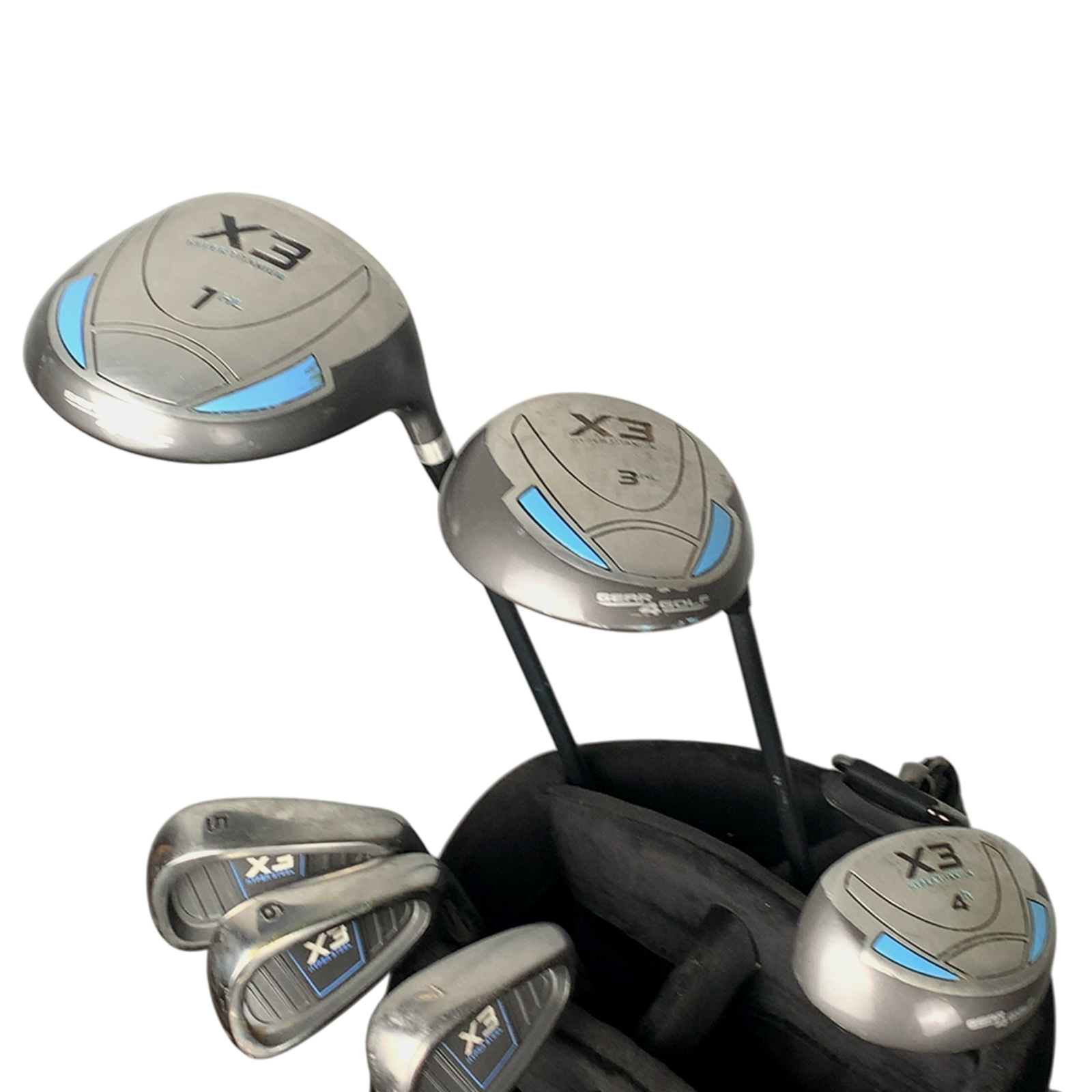 Gear4Golf X3 Komplet Sæt Uden Bag / 5-PW+SW / Flex Ladies / Grafit