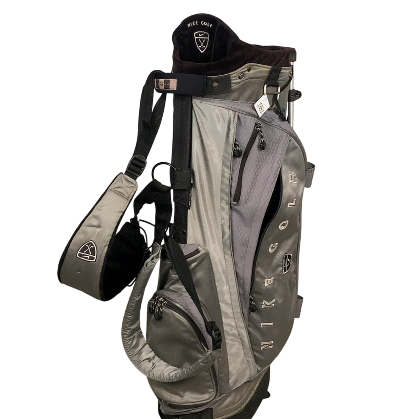 Nike Stand Golf Bag / 4-Rum / Grå