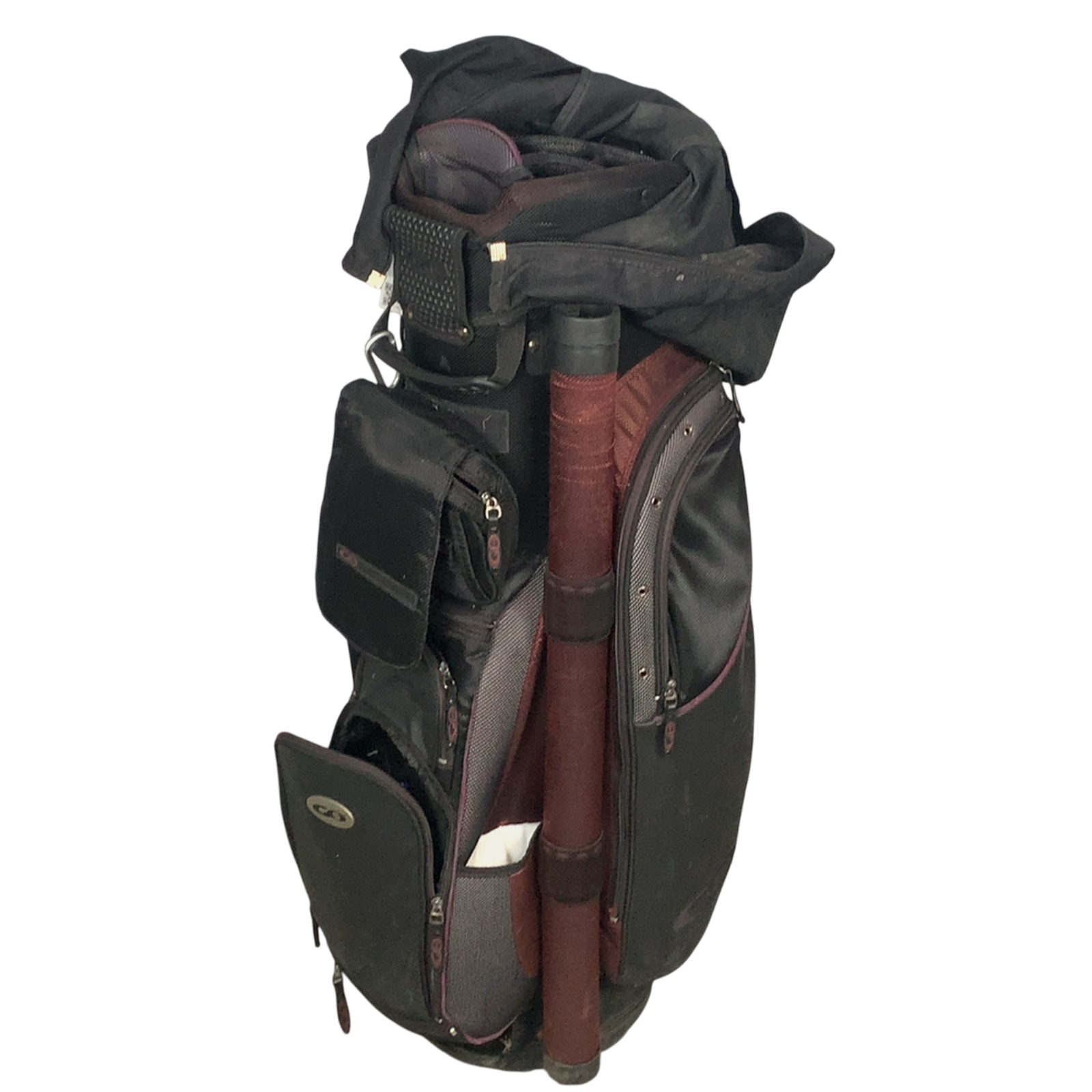 GO  Golf Bag / 8-Rum / Sort