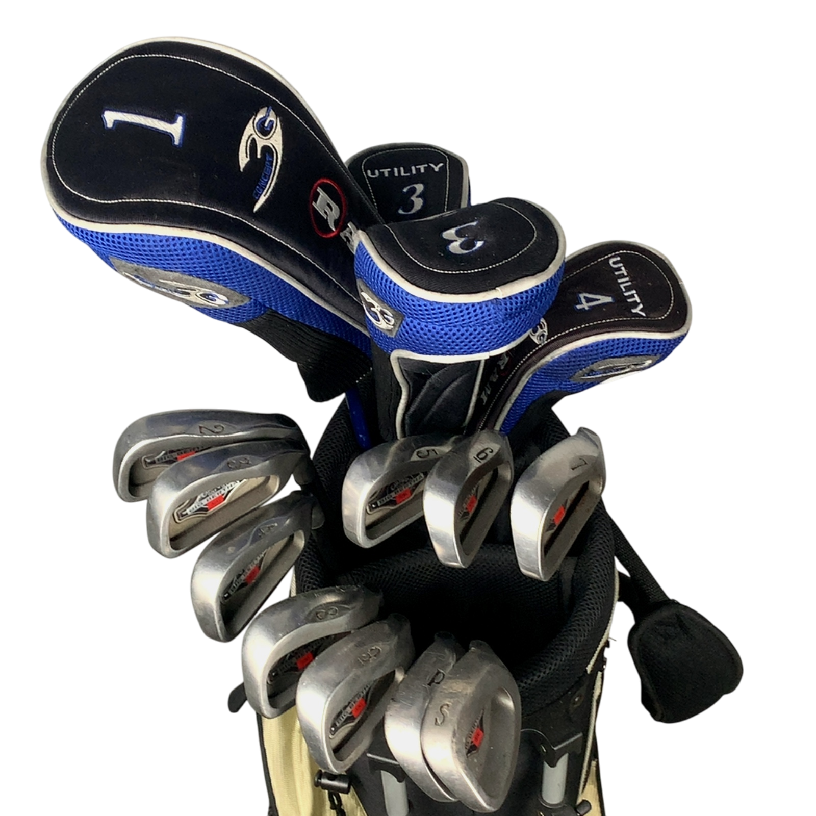 Ram Concept Komplet Sæt Med Bag / 2-PW+SW / Flex Stiff / Grafit