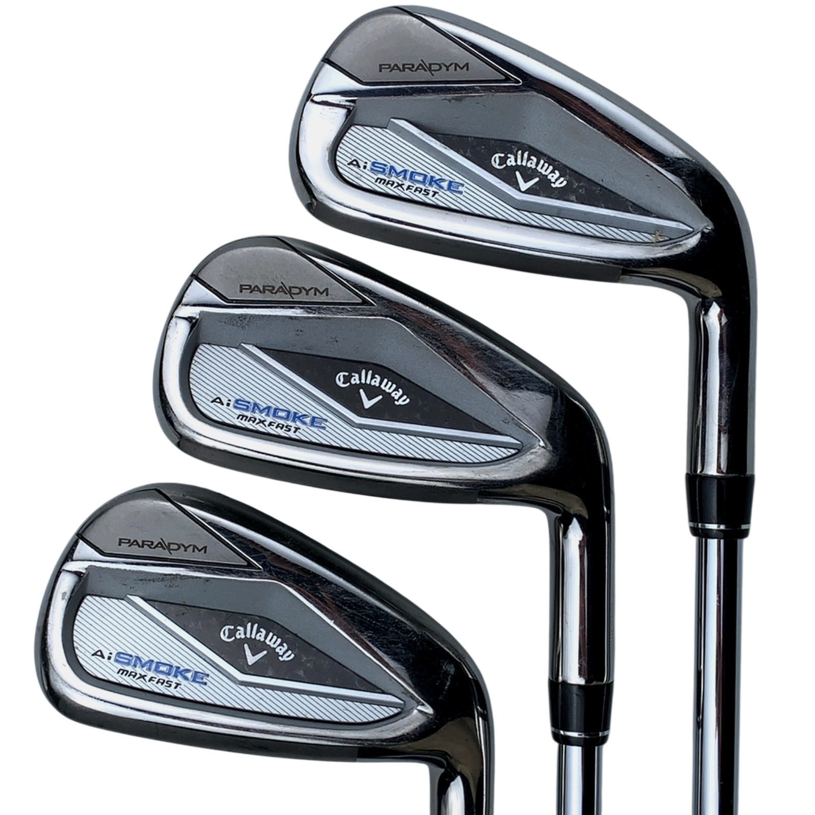 Callaway Ai Smoke Max Fast Jernsæt / 7-PW+GW+SW / Flex Regular / Stål
