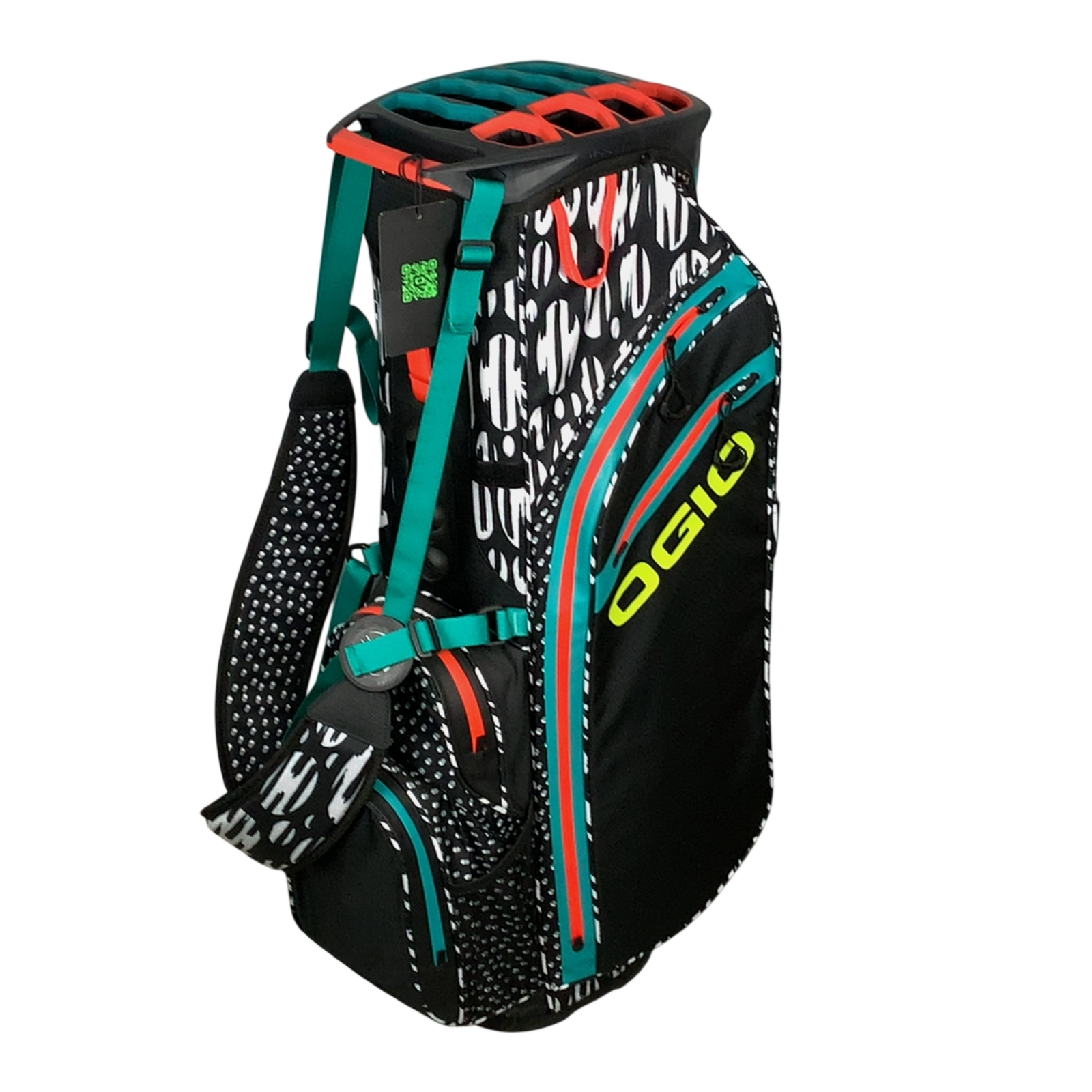 Ogio All Elements Golf Bag / 8-Rum / Sort