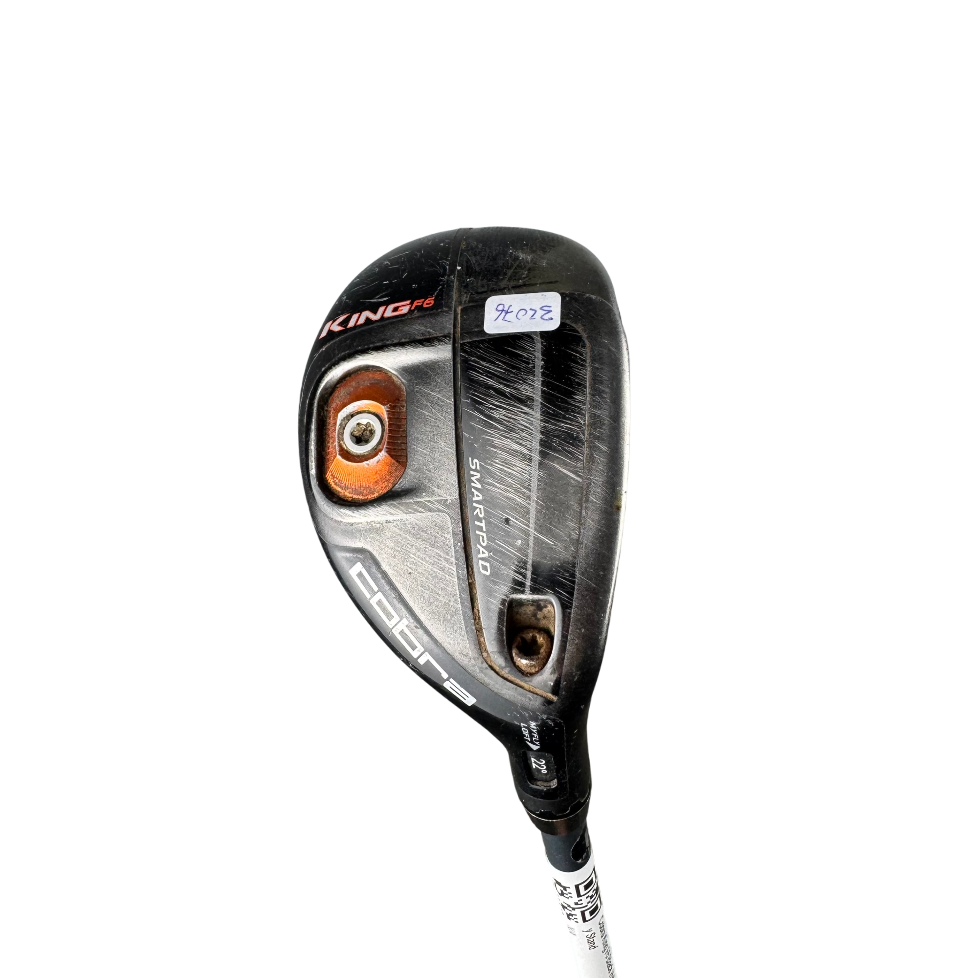 Cobra King F6 Hybrid / Flex Regular / Grafit / #4/22 hovedbillede - brugt golf udstyr i god stand