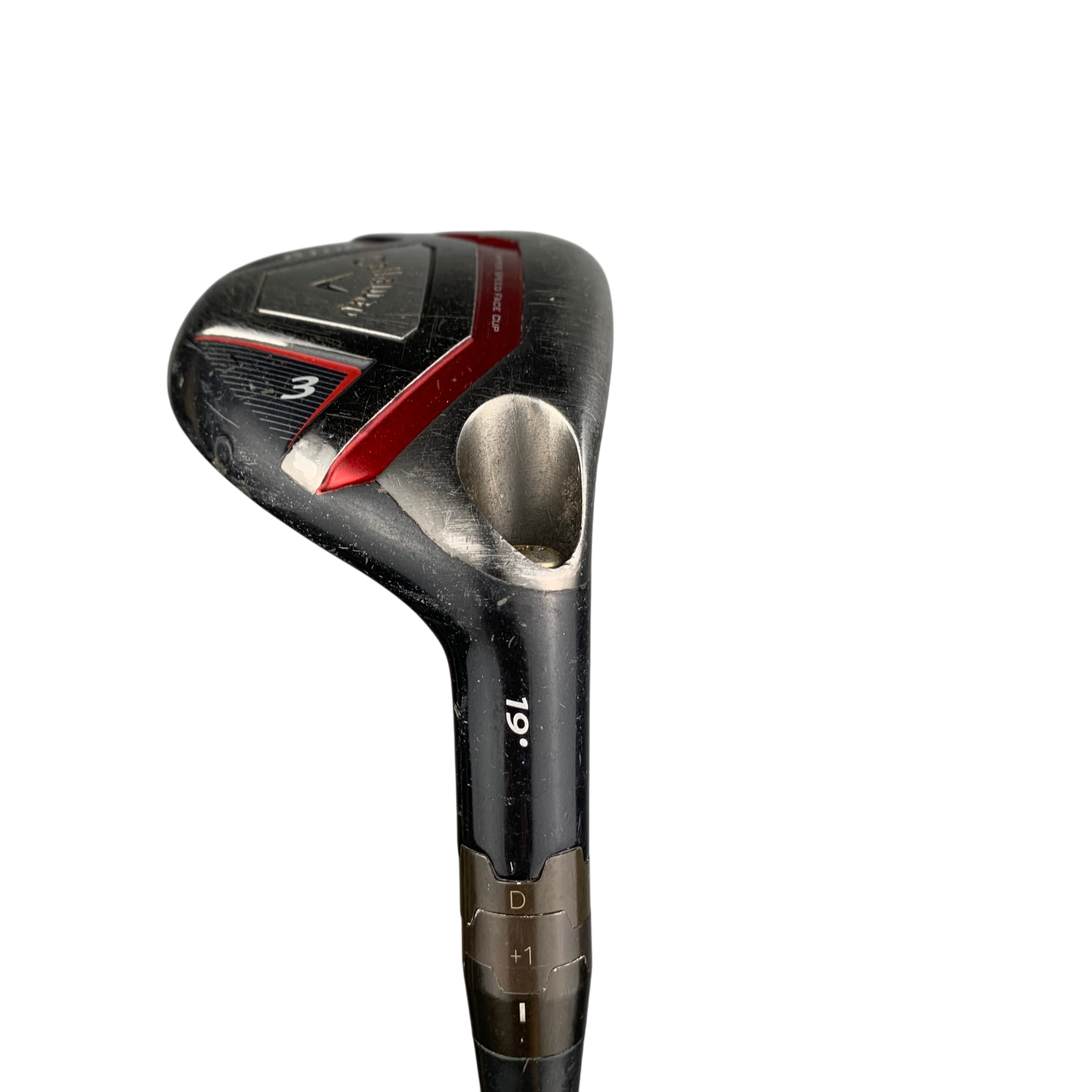 Callaway Big Bertha Alpha Hybrid / Flex Regular / Grafit / #3/19 galleri billede 1 - brugt golf udstyr i god stand