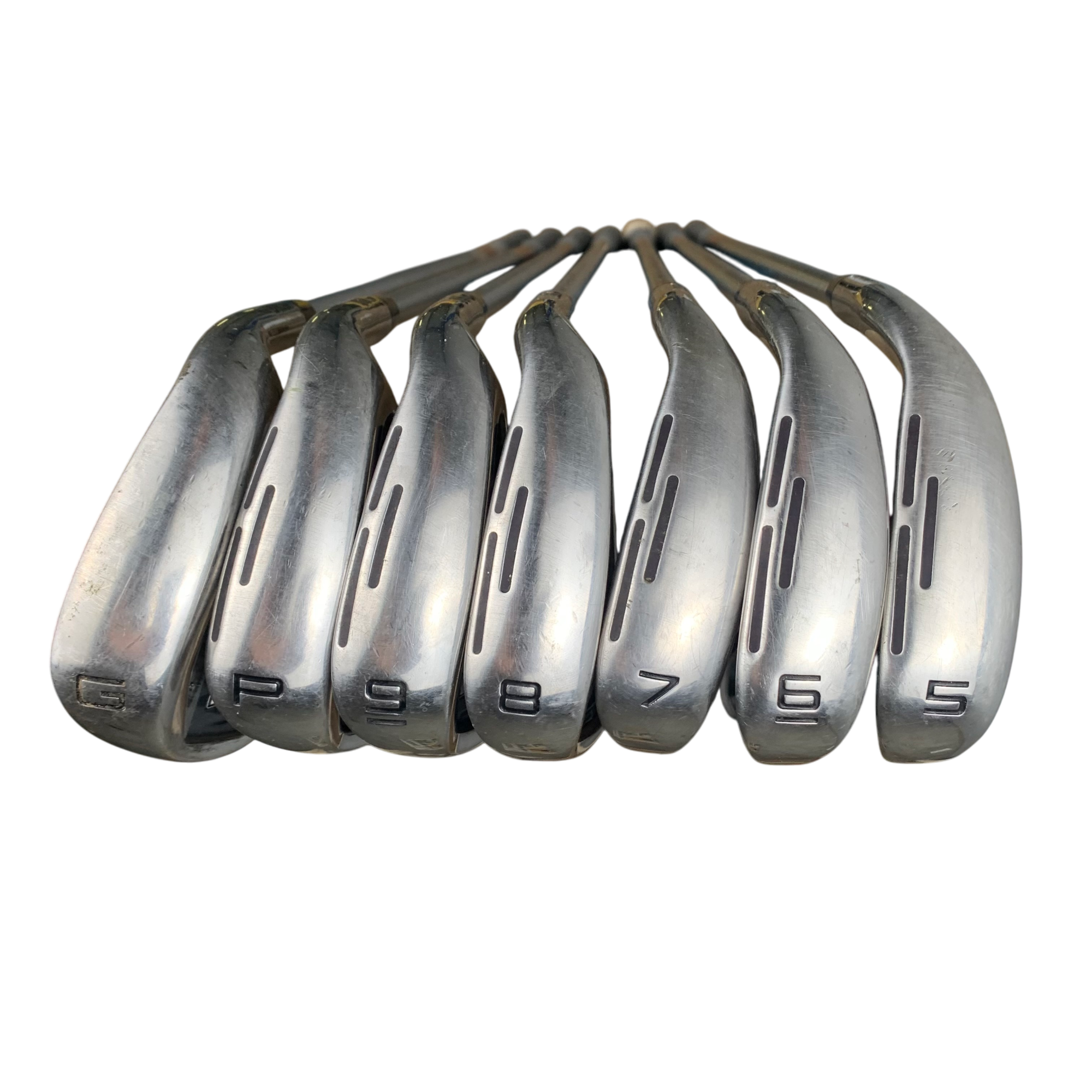 Wilson DynaPWR Carbon Jernsæt / Flex Stiff / 5-G / Grafit galleri billede 1 - brugt golf udstyr i god stand