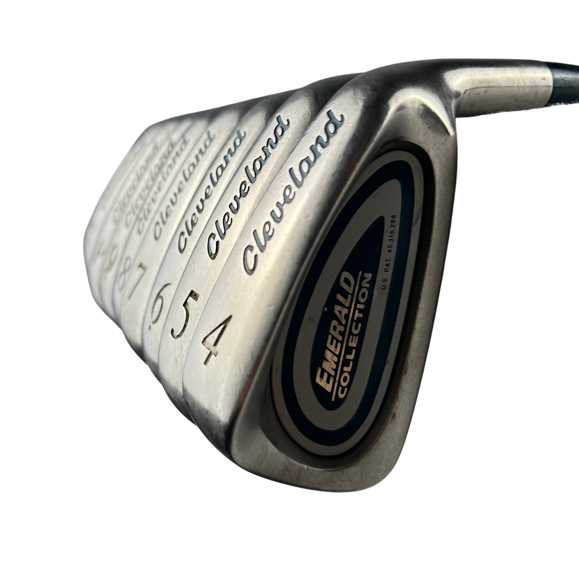 Cleveland Emeral Collection Jernsæt / Flex Ladies / 4-SW / Grafit galleri billede 2 - brugt golf udstyr i god stand