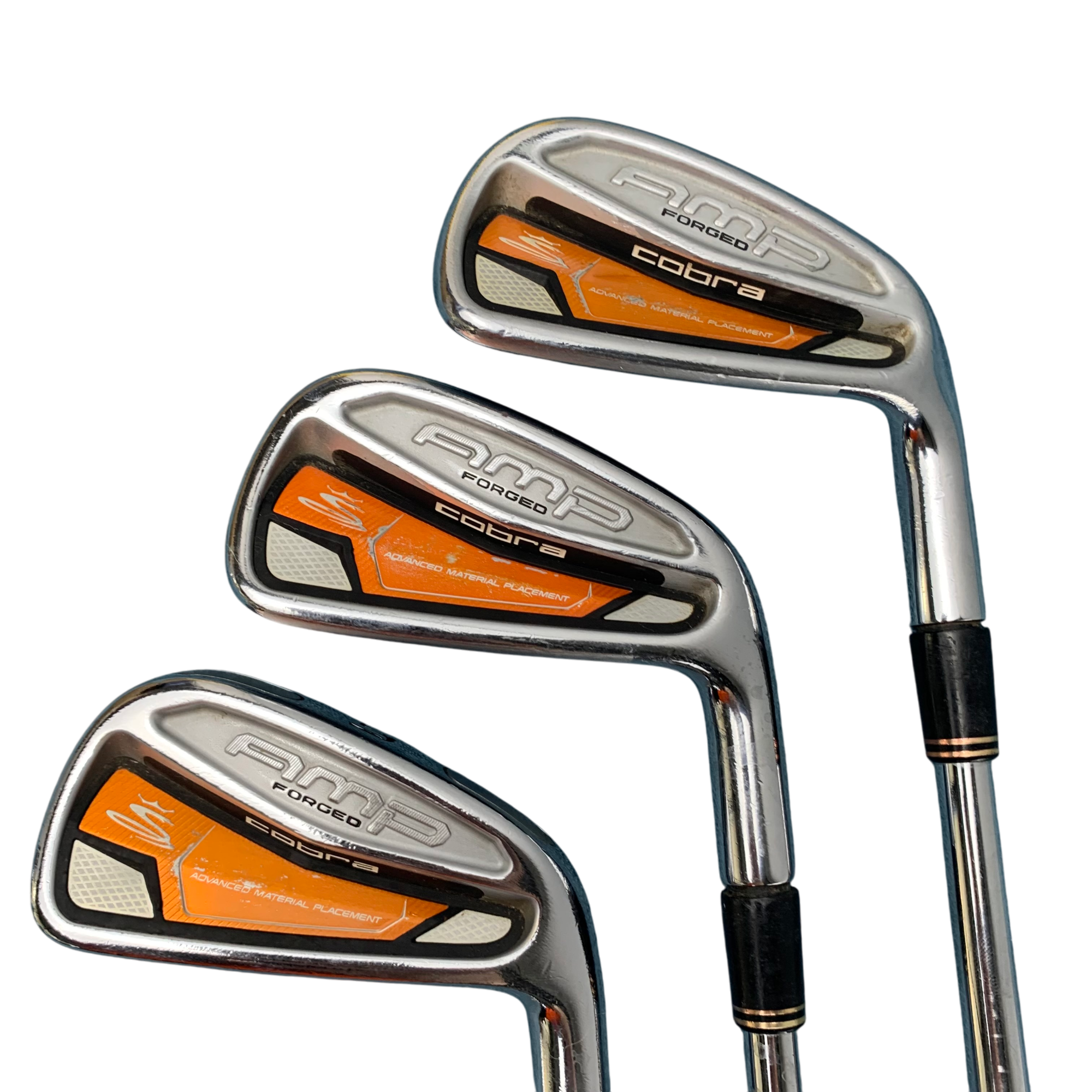 Cobra AMP Forged Jernsæt / Flex Regular / 5-P / Stål hovedbillede - brugt golf udstyr i god stand