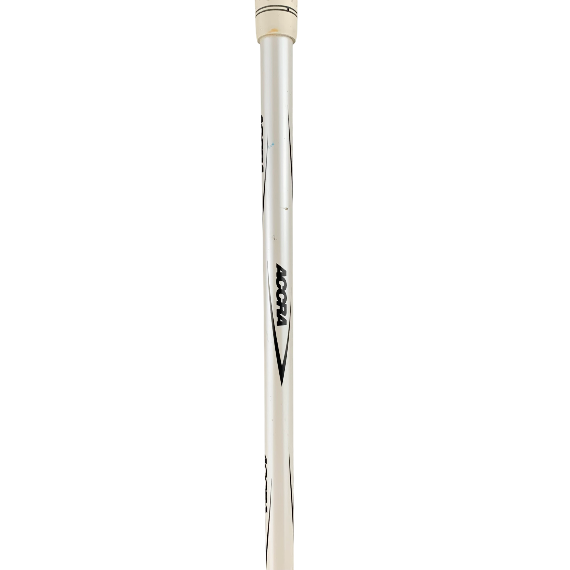 ACCRA White Driver Skaft / Flex Stiff / TaylorMade 1st Gen hovedbillede - brugt golf udstyr i god stand