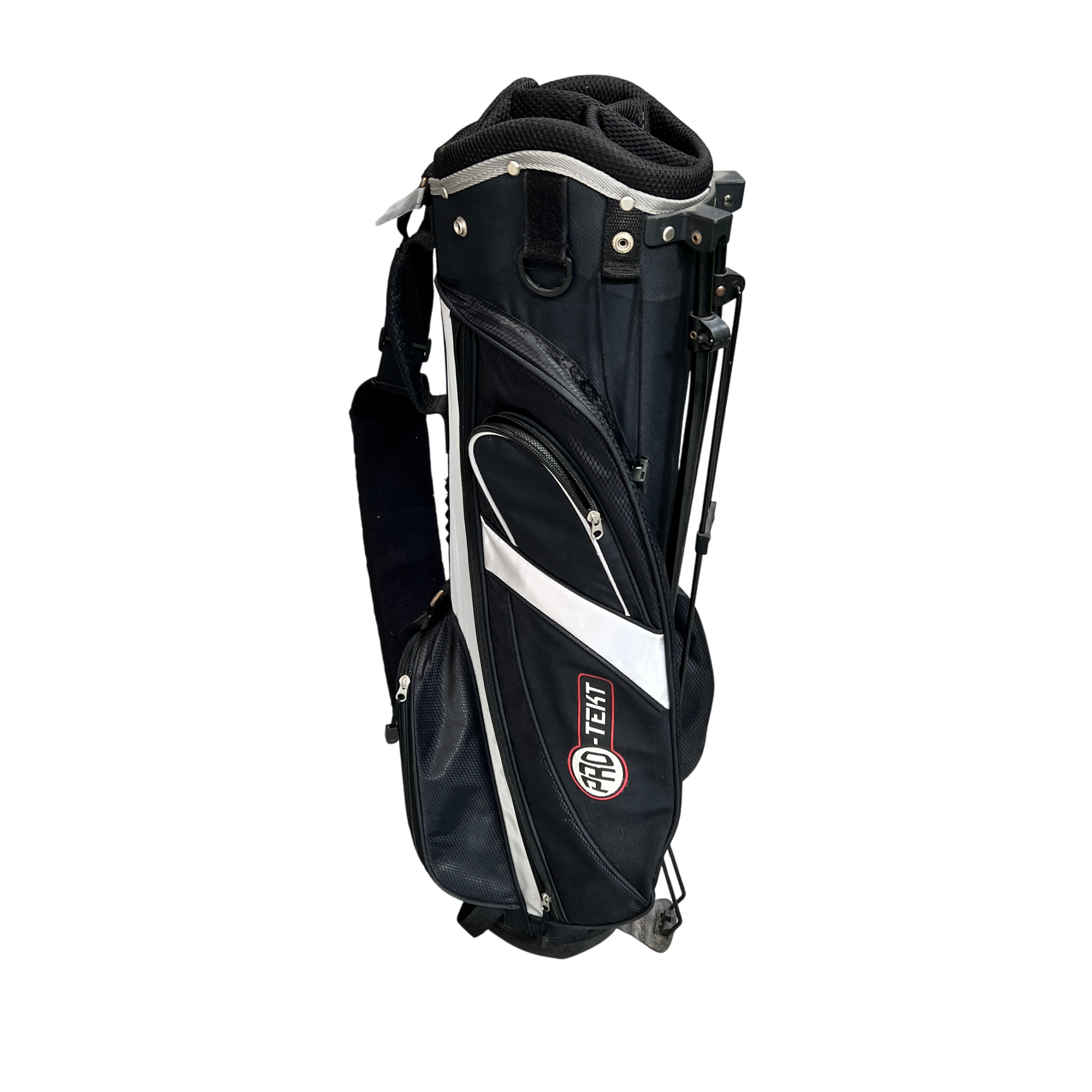 Pro-tect Stand Bag / 5-Way / Black hovedbillede - brugt golf udstyr i god stand