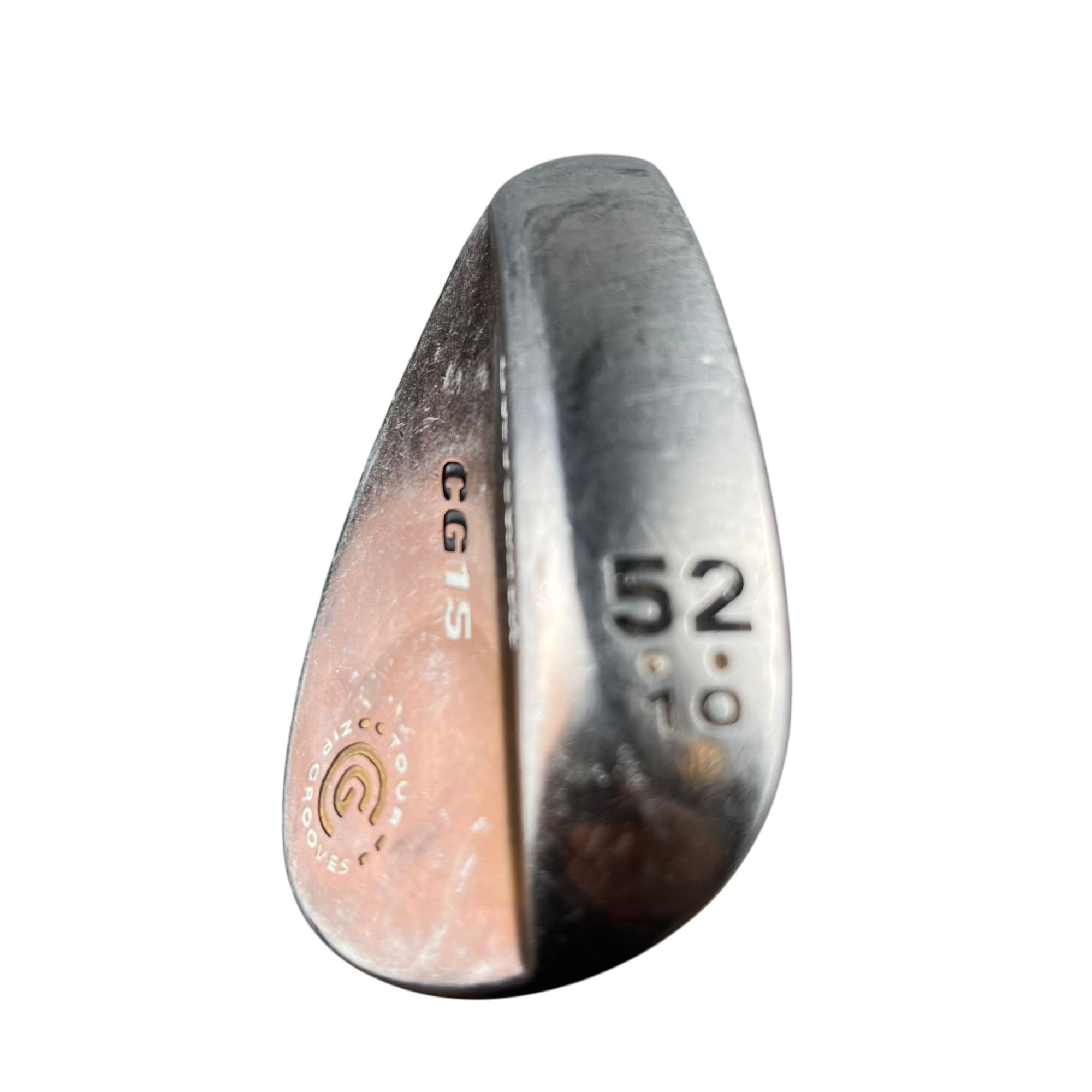 Cleveland CG-15 Wedge / Stål / #52/10 Venstre galleri billede 1 - brugt golf udstyr i god stand