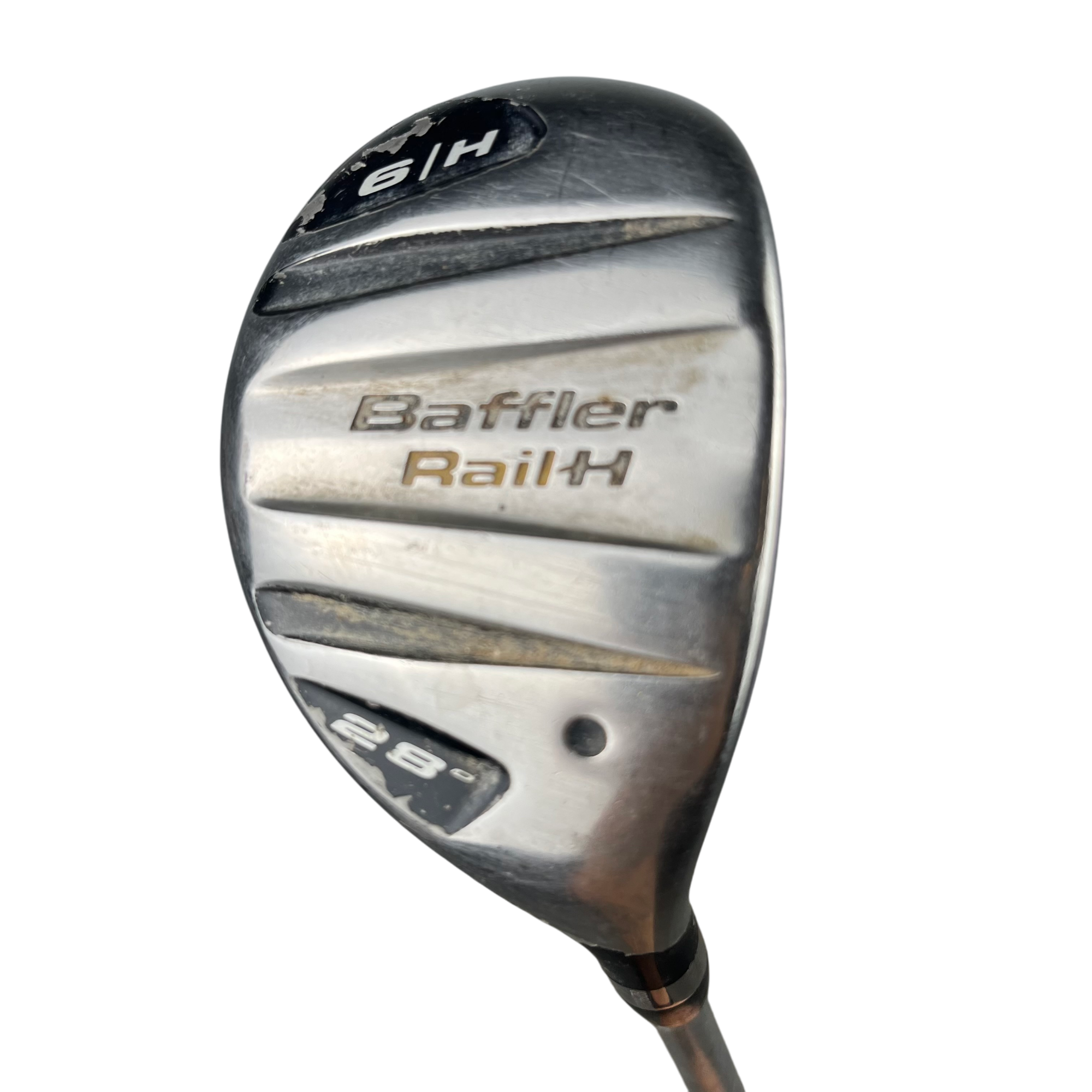Cobra Baffler Rail-H Hybrid / Flex A-flex / Grafit / #6/28 hovedbillede - brugt golf udstyr i god stand