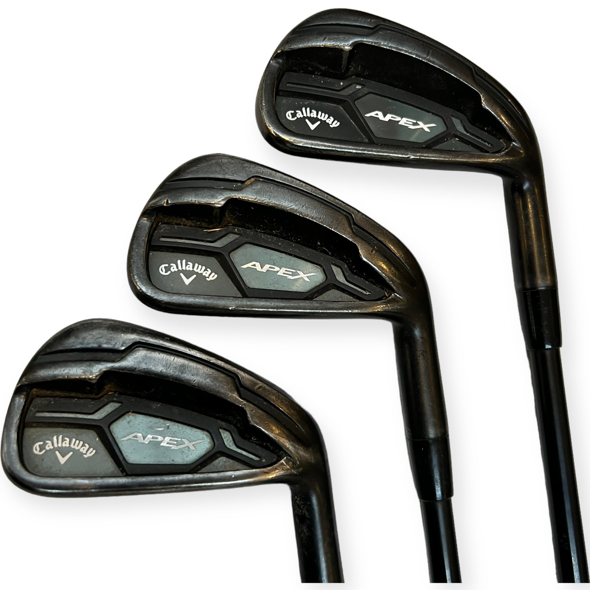 Callaway Apex CF16 Black Jernsæt / 5-PW / Flex Stiff / Grafit