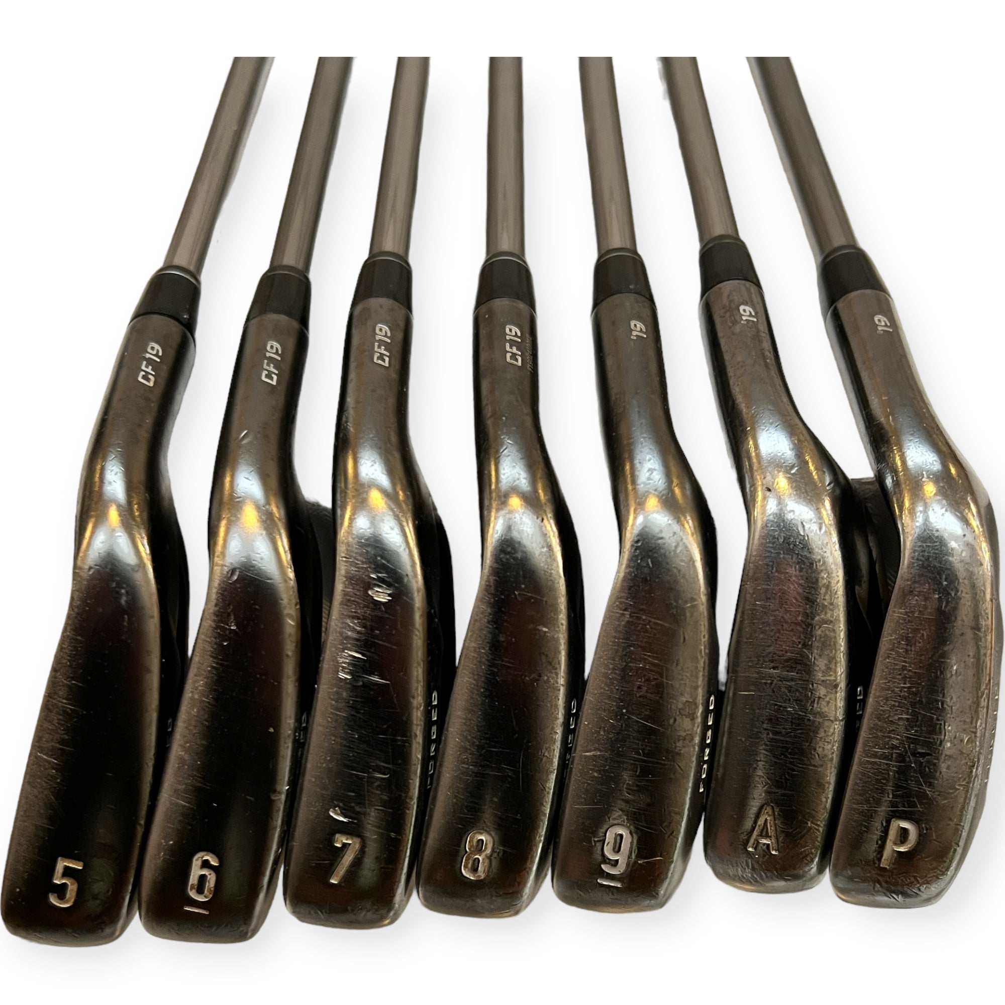 Callaway Apex CF 19 Black Jernsæt / 5-PW+A / Flex Stiff / Grafit