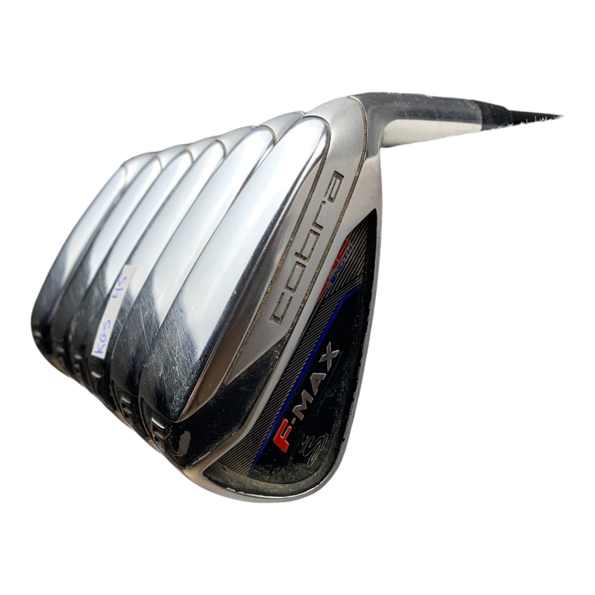 Cobra F-Max - One Length Ironset / Flex Regular - Graphite / 5-P