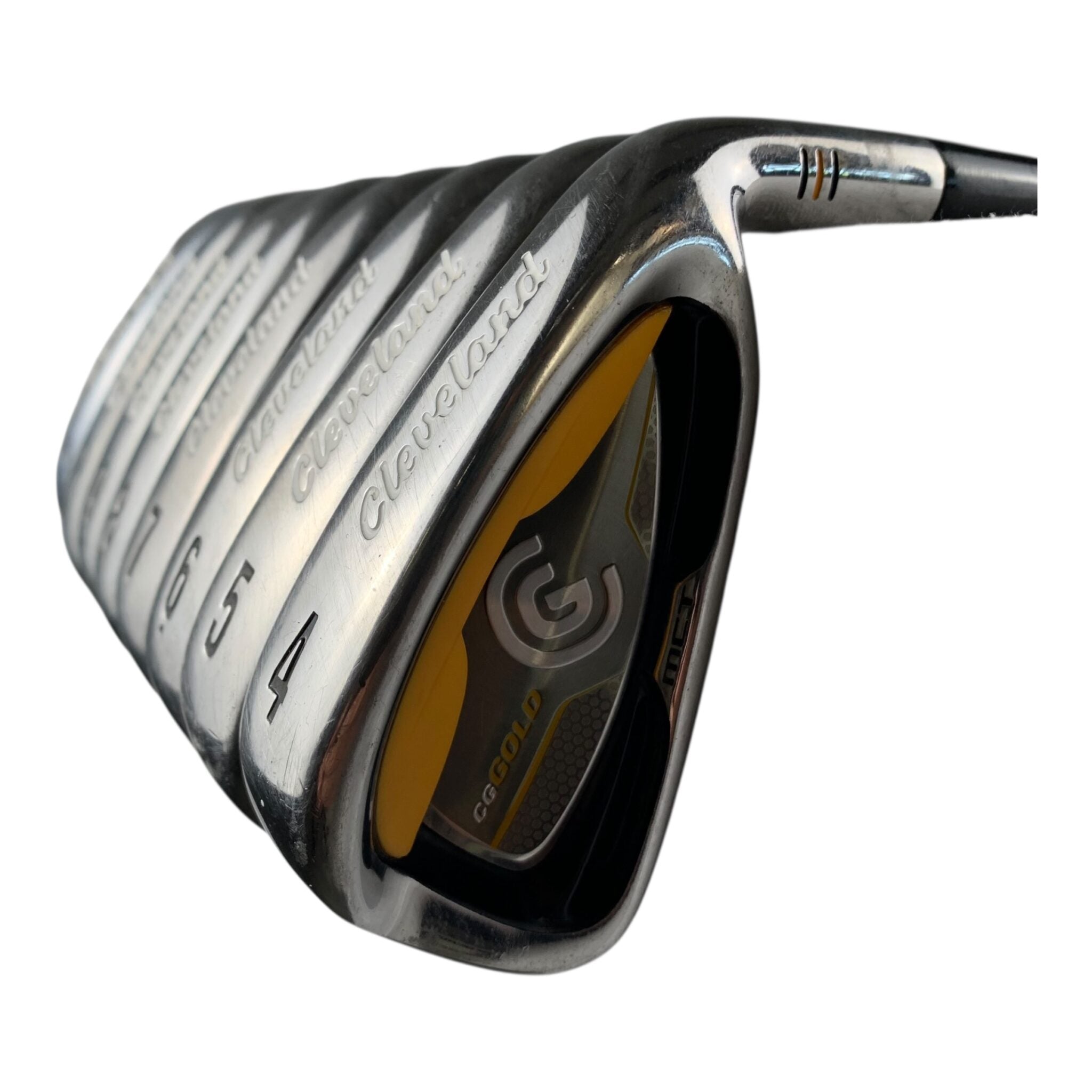 Cleveland CG Gold Jernsæt / Flex Regular / 4-SW  / Stål