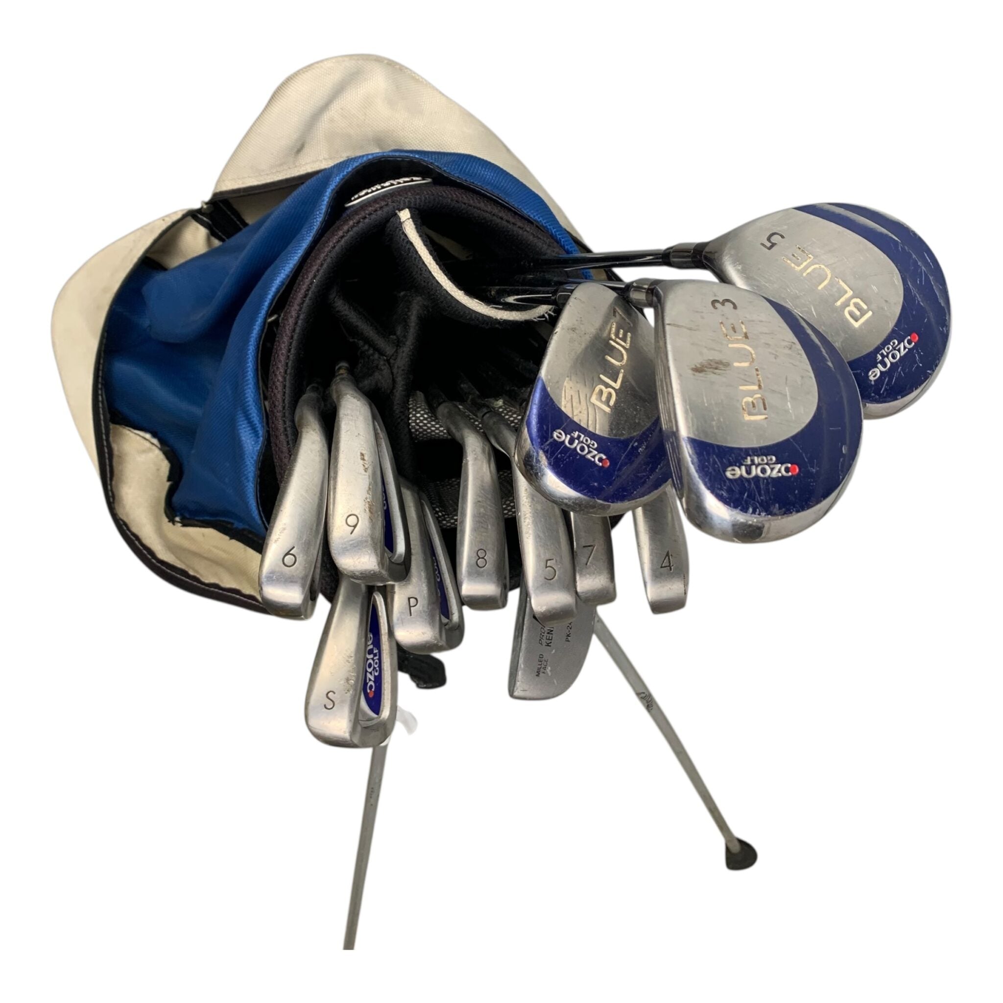 Ozone Blue Complete Set / Flex Regular / Stål