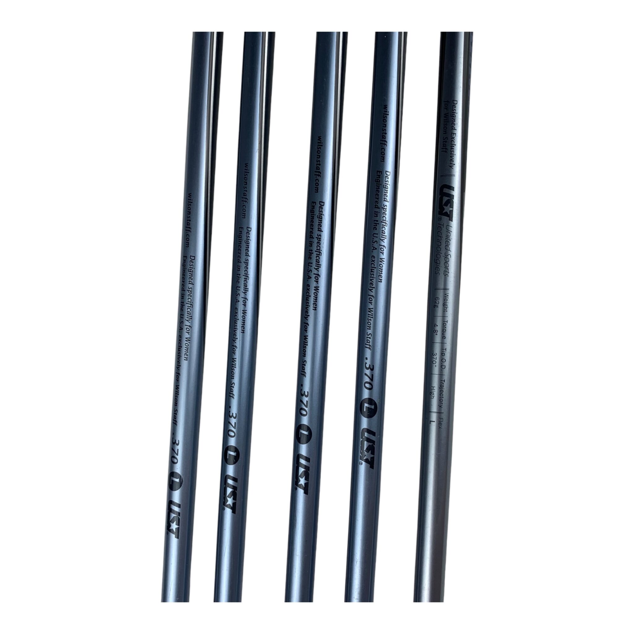 Wilson Di5 Jernsæt / Flex Ladies / 5-9  / Grafit - Venstre