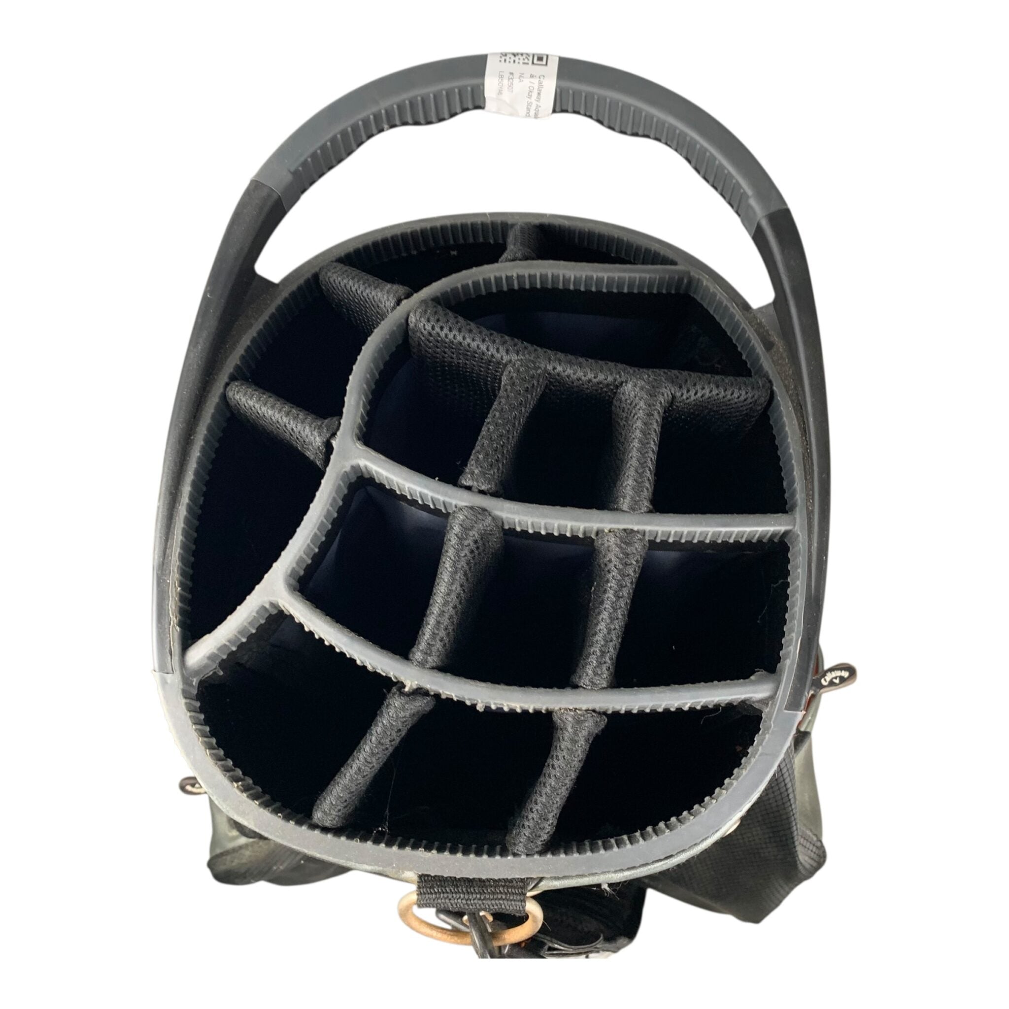 Callaway Cartbag / Black/Orange / 14-Rum