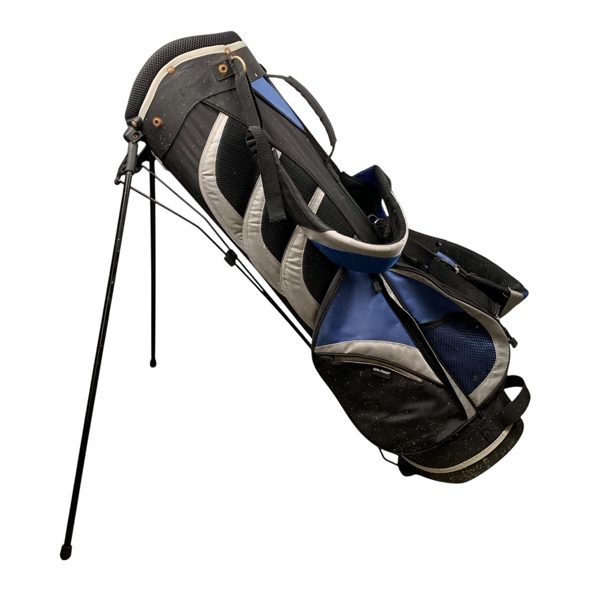 GO Stand Bag / 6-Way / Blue galleri billede 2 - brugt golf udstyr i god stand