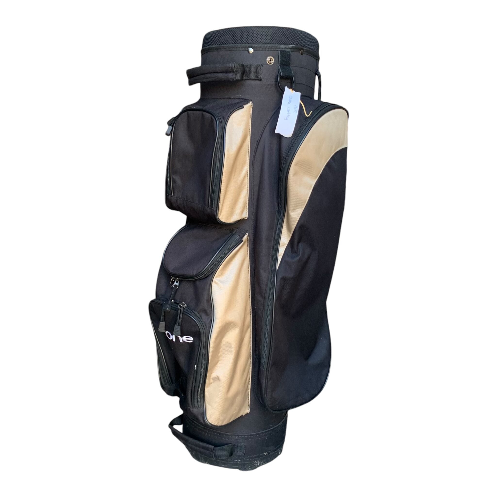 Ozone Cartbag - Sort/Brun / 4 Rum / W. Raincover