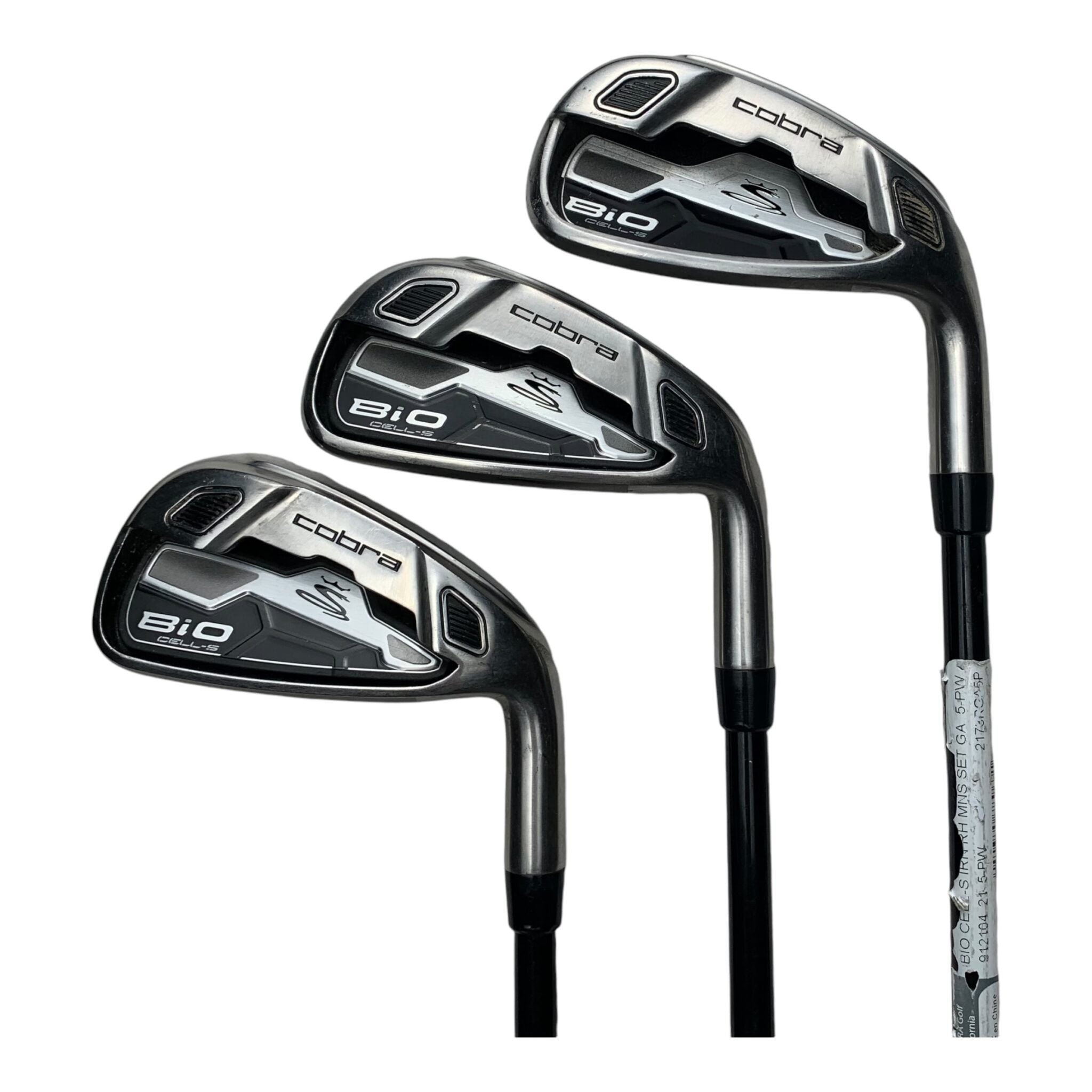 Cobra Biocell Ironset / Flex A (Senior) - Graphite / 6-P