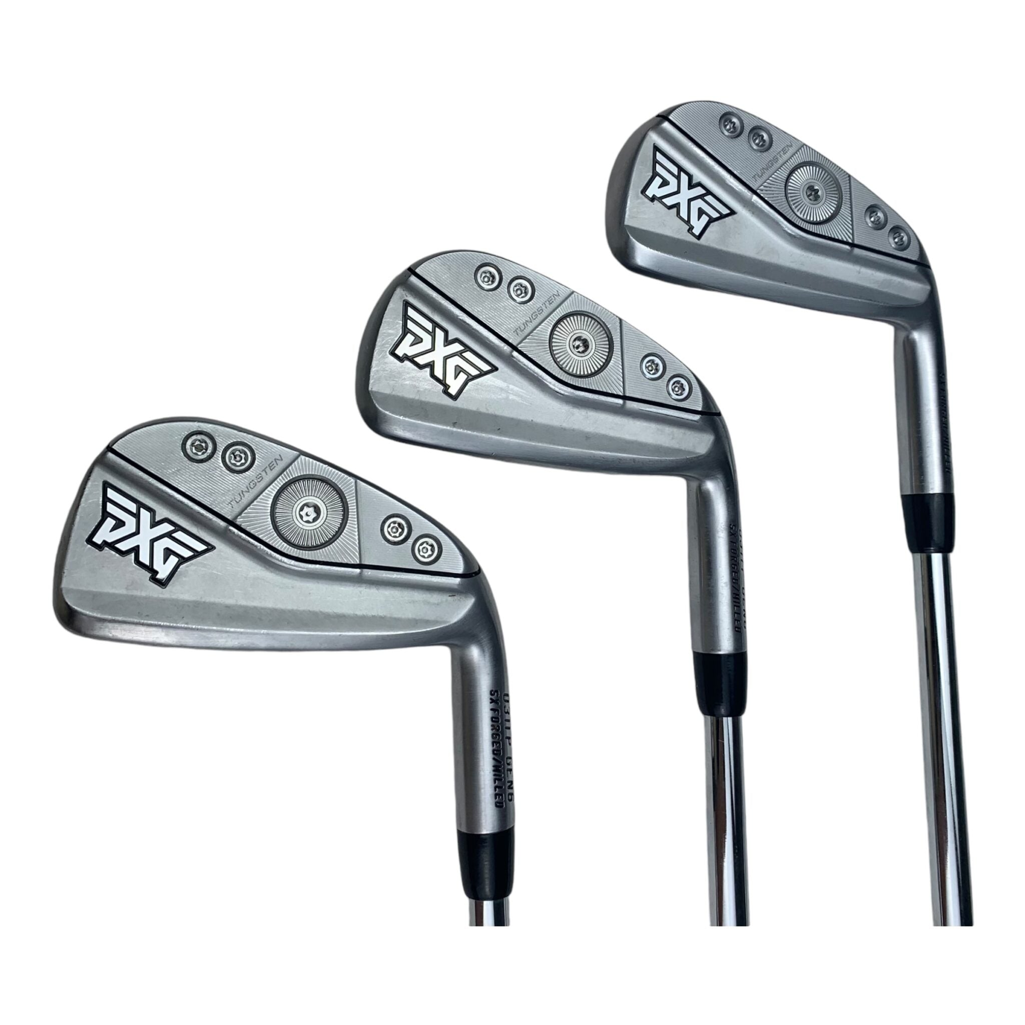 PXG 0311P Gen 6 Double Chrome jernsæt / Flex Stiff / 4-PW + G / Stål