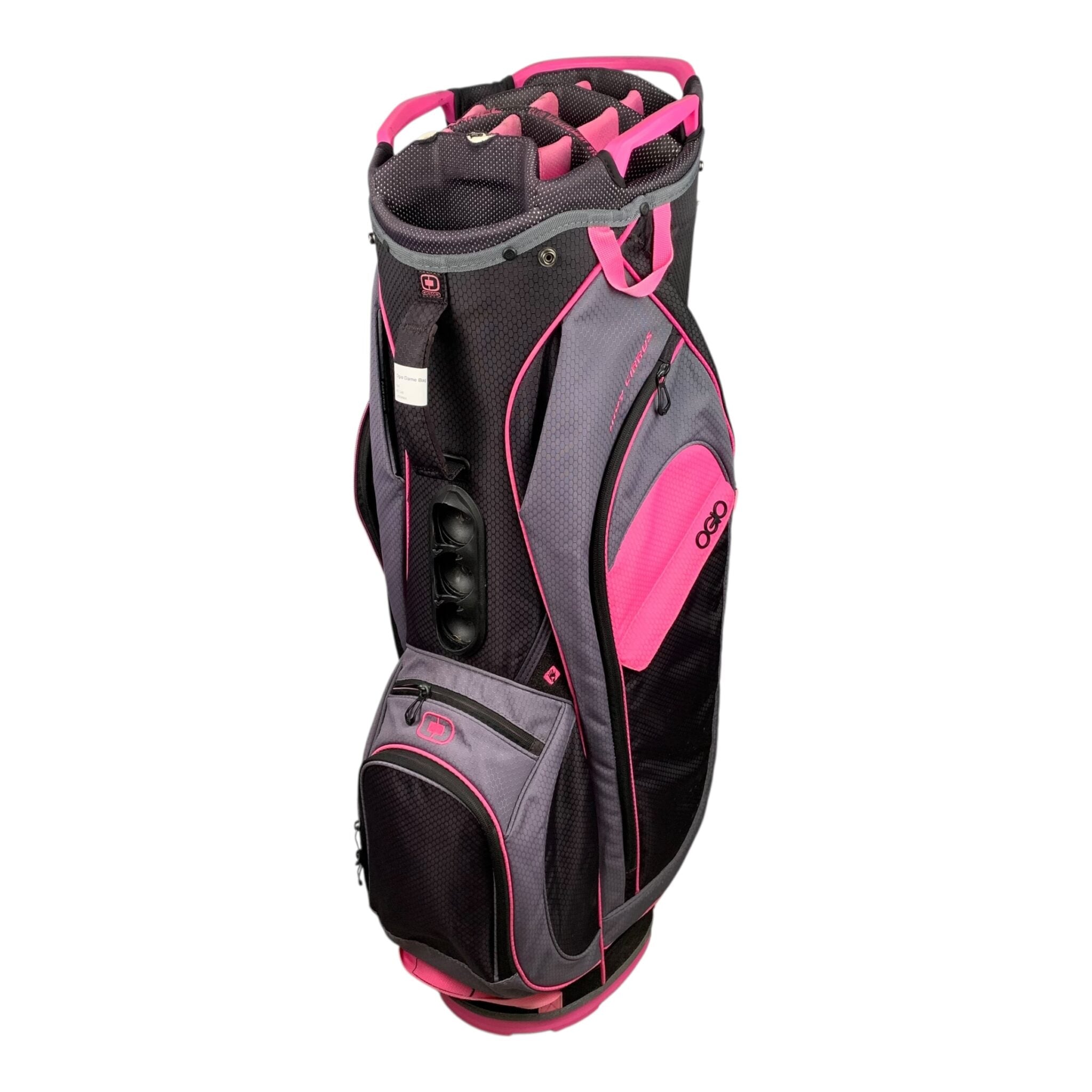 Ogio Cart / Black/Pink / 15-Rum