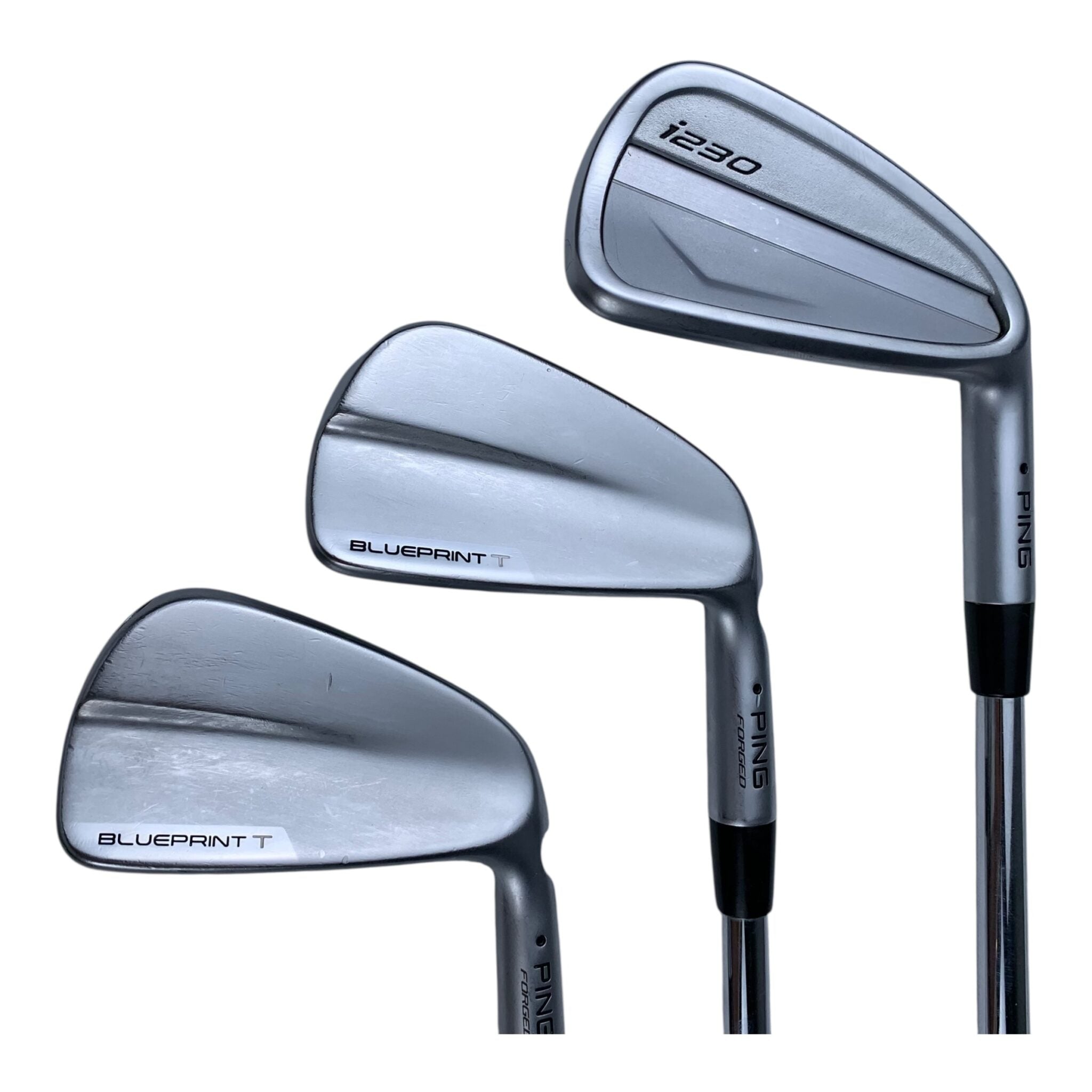 PING Blueprint T/i230 Jernsæt / Flex Stiff / 4-PW  / Stål