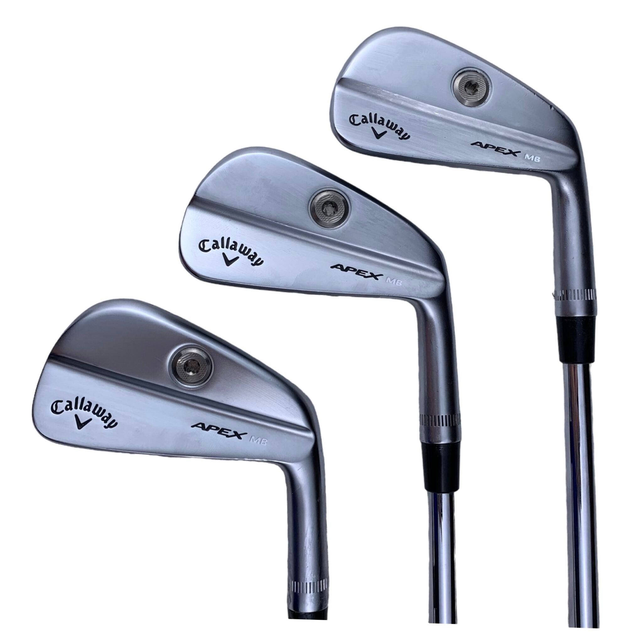 Callaway Apex MB jernsæt / Flex Stiff / 3-PW / Forlænget +0,5" / MCC +4 Midsize