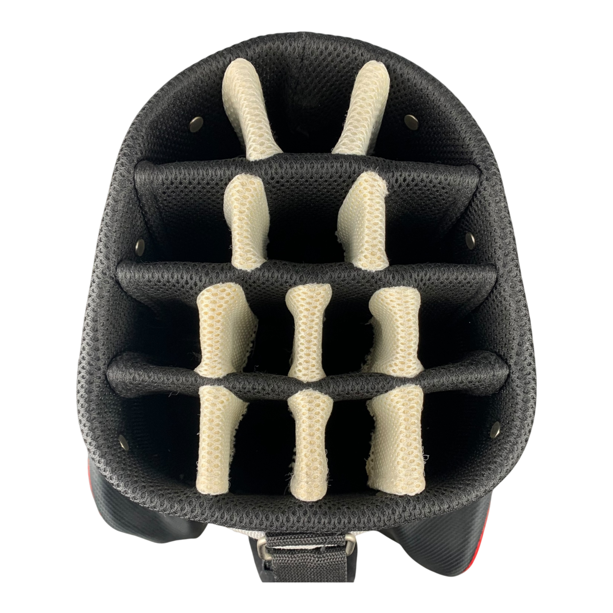 Spalding Cart Bag / 14-Way / Black galleri billede 3 - brugt golf udstyr i god stand