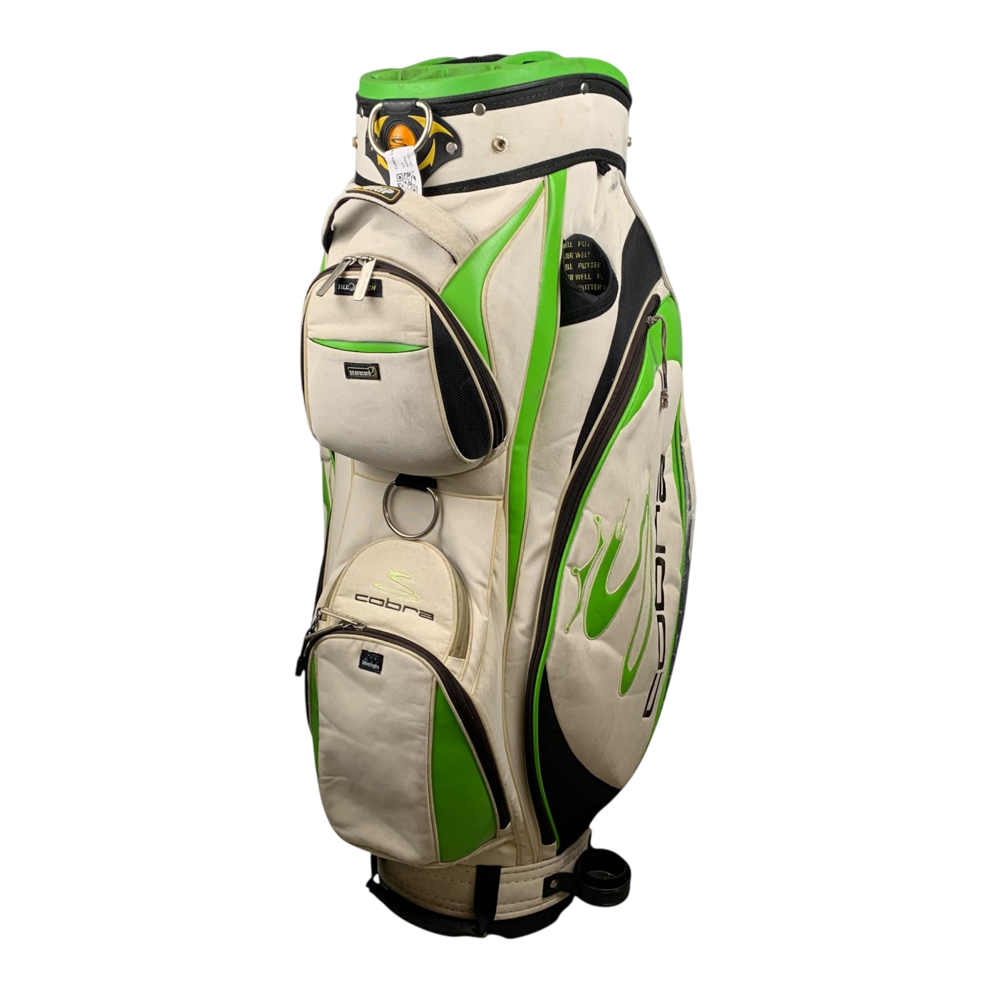Cobra Staff Bag / 14-Way / White hovedbillede - brugt golf udstyr i god stand