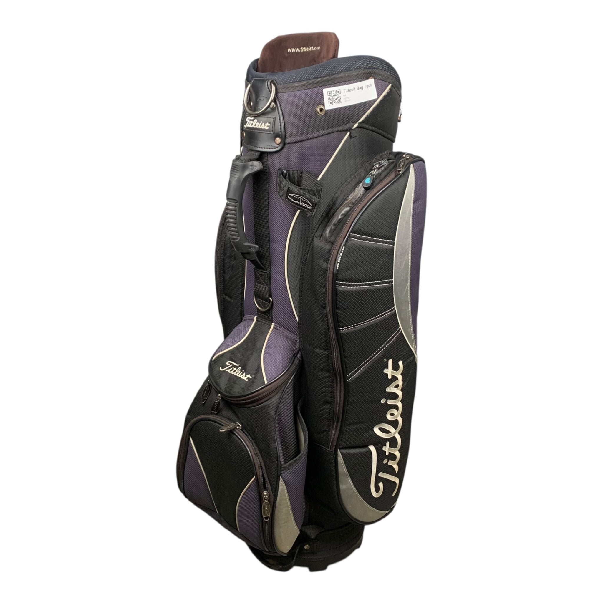 Titleist Cartbag / Black / 6-Rum