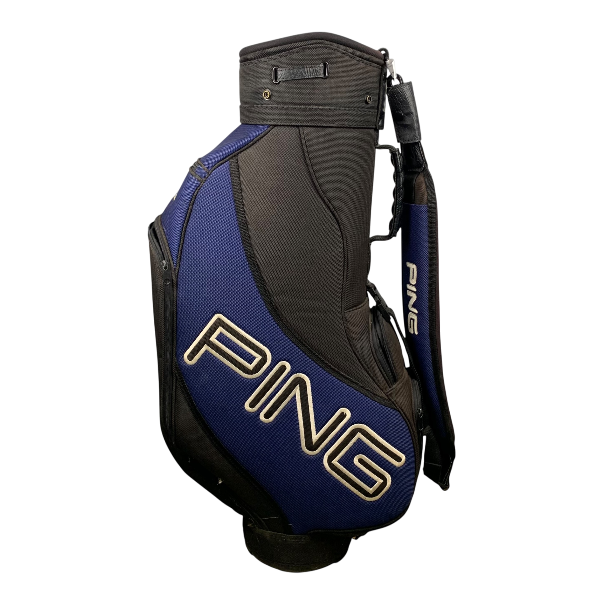 PING Cart Bag / 6-Way / Blue galleri billede 2 - brugt golf udstyr i god stand