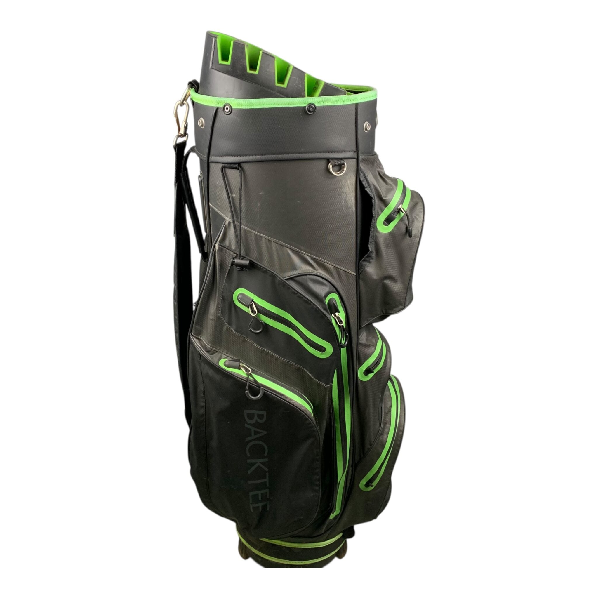 Backtee Cartbag / Black/Green / Divider-Top