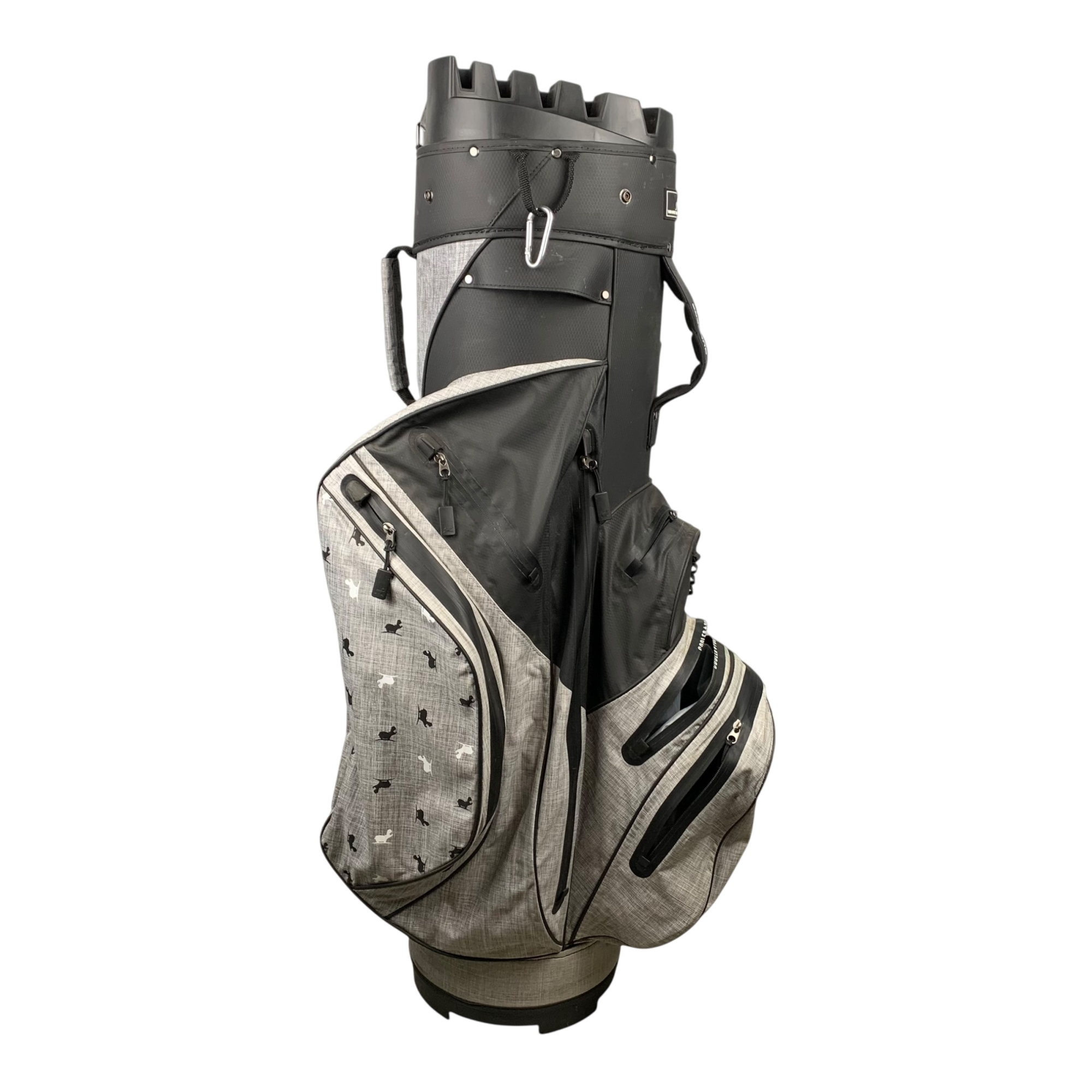 WhatBunkers Cart Bag / 14-Way / Grey galleri billede 2 - brugt golf udstyr i god stand