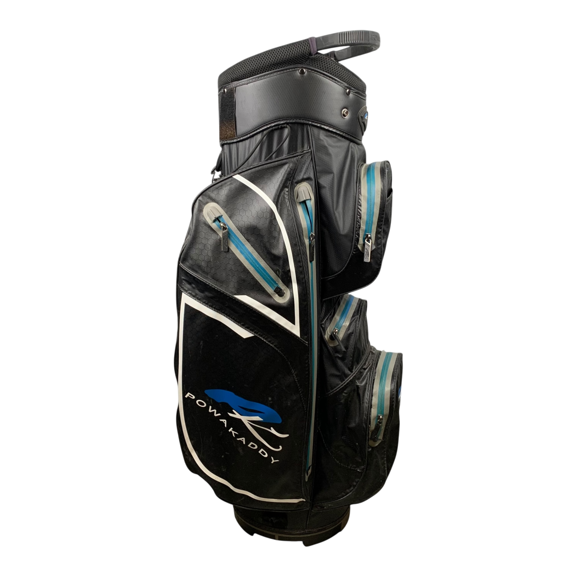 Power Plus Cart Bag / 14-Way / Black galleri billede 2 - brugt golf udstyr i god stand