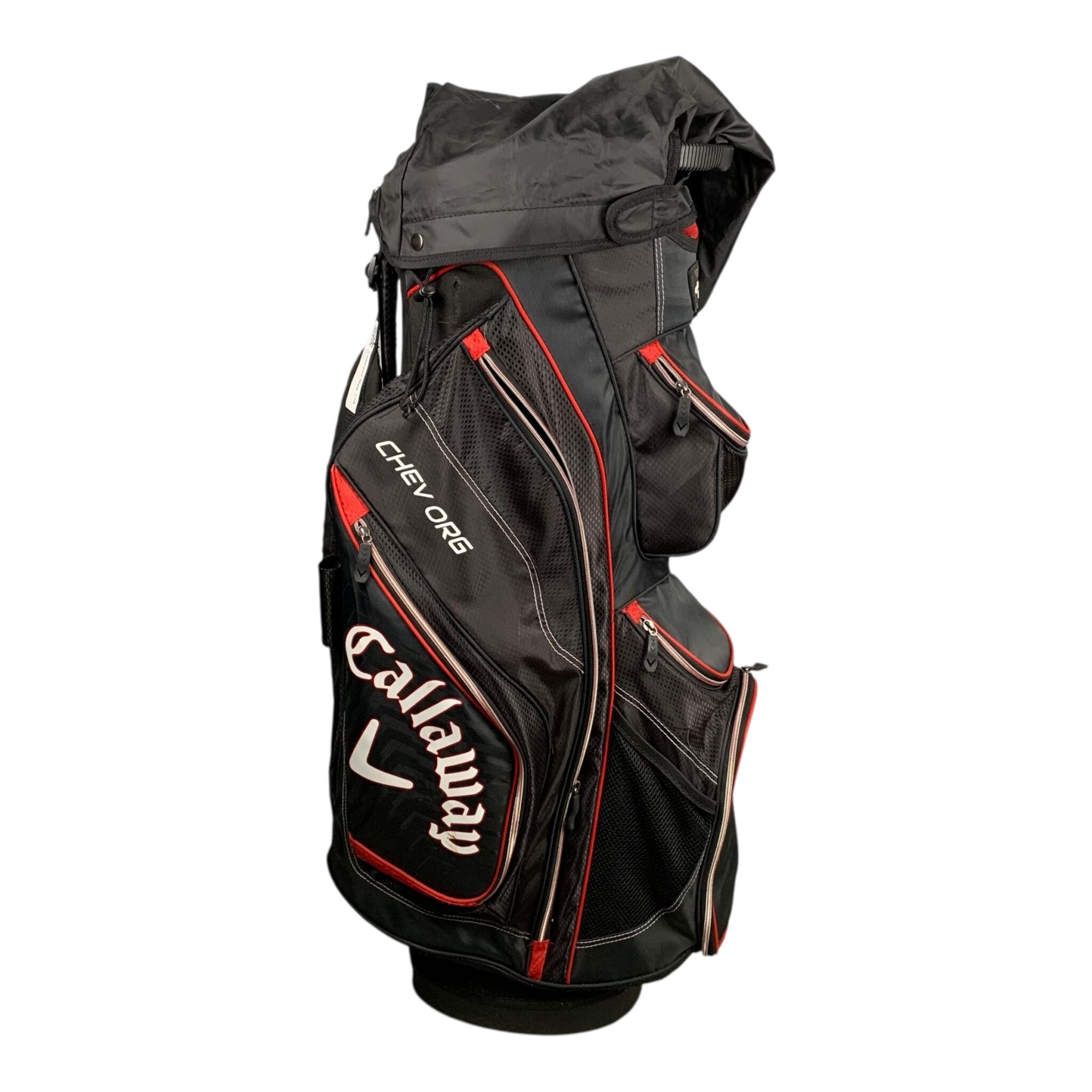 Callaway Cart Bag / Black/Red / 14-Rum