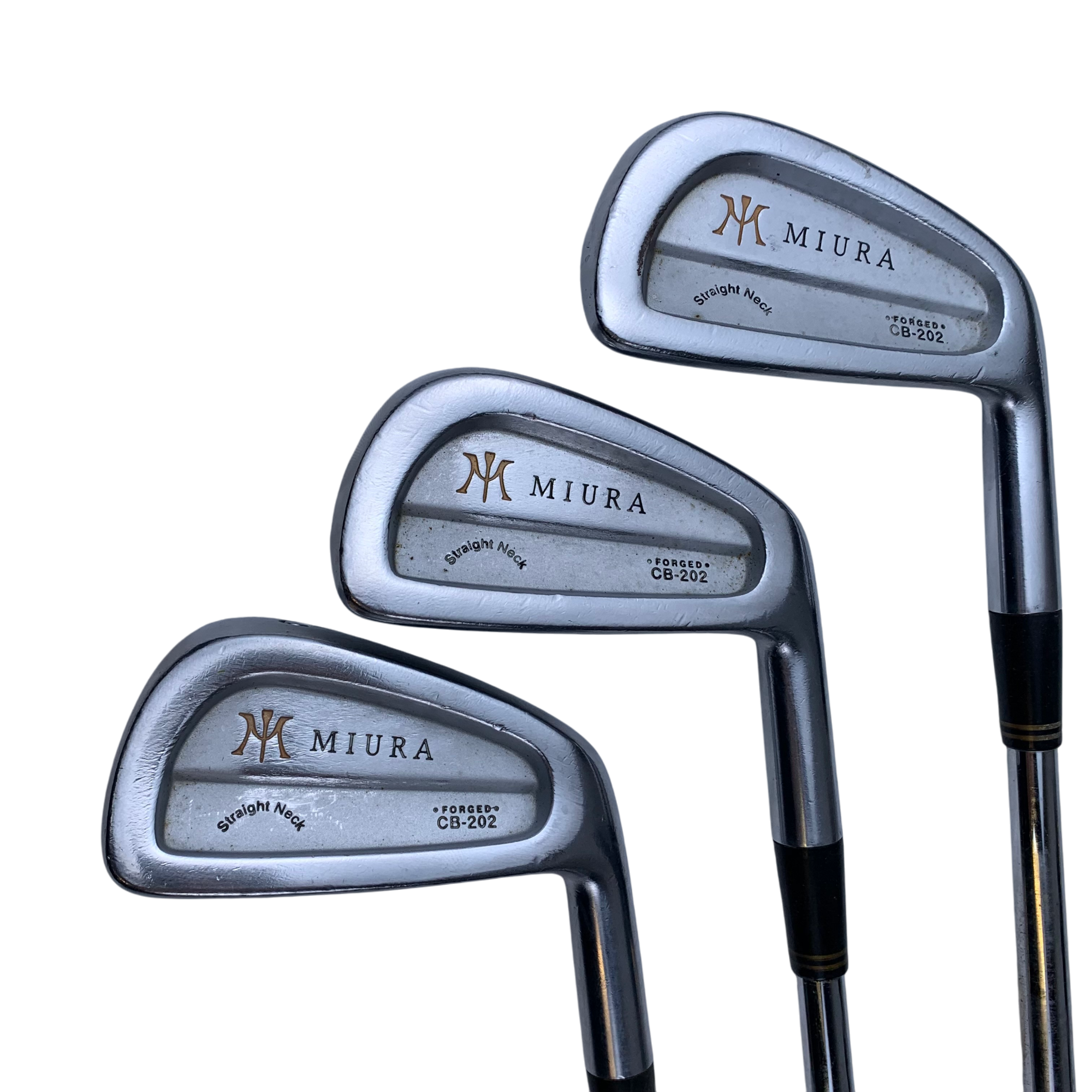 Miura CB-202 Jernsæt / Flex Stiff / 4-PW / Stål hovedbillede - brugt golf udstyr i god stand