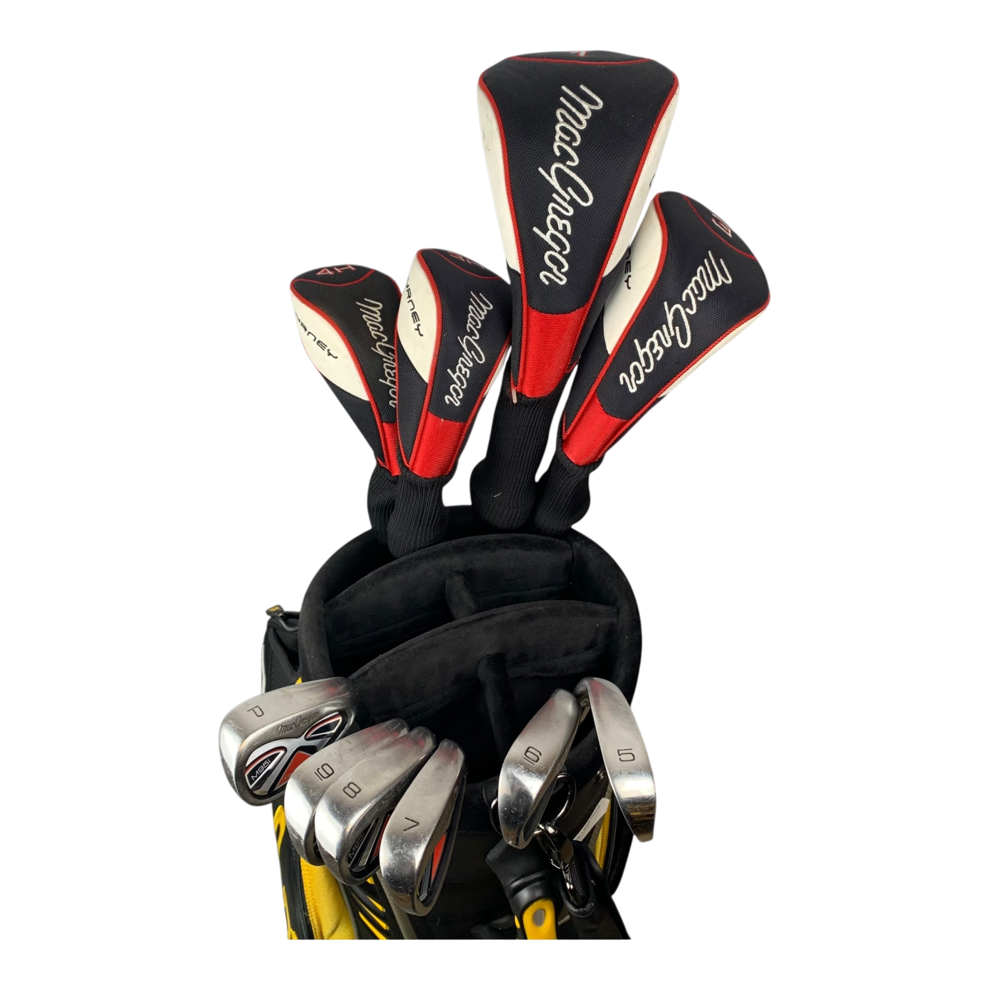 MacGregor Komplet Sæt U. Bag / Flex Regular / Graphite hovedbillede - brugt golf udstyr i god stand