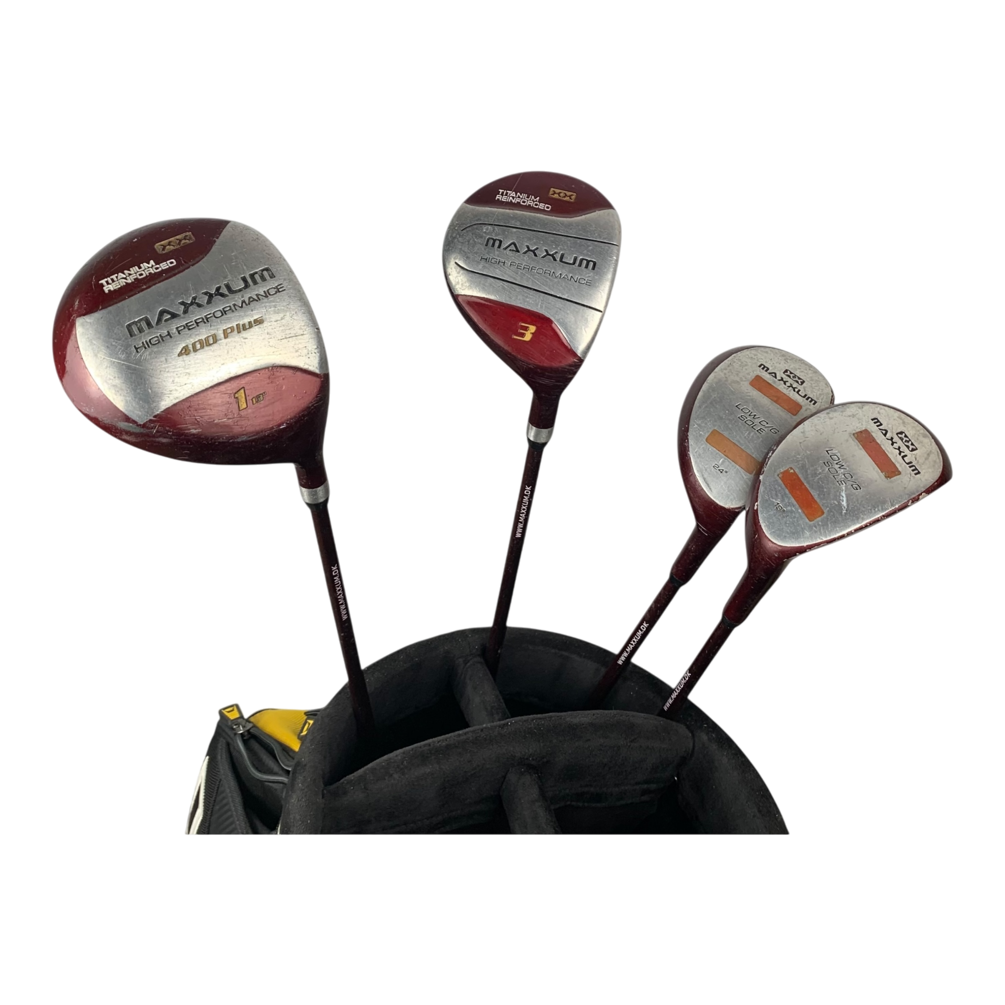Maxxum Komplet Sæt U. Bag / Flex Ladies / Graphite hovedbillede - brugt golf udstyr i god stand
