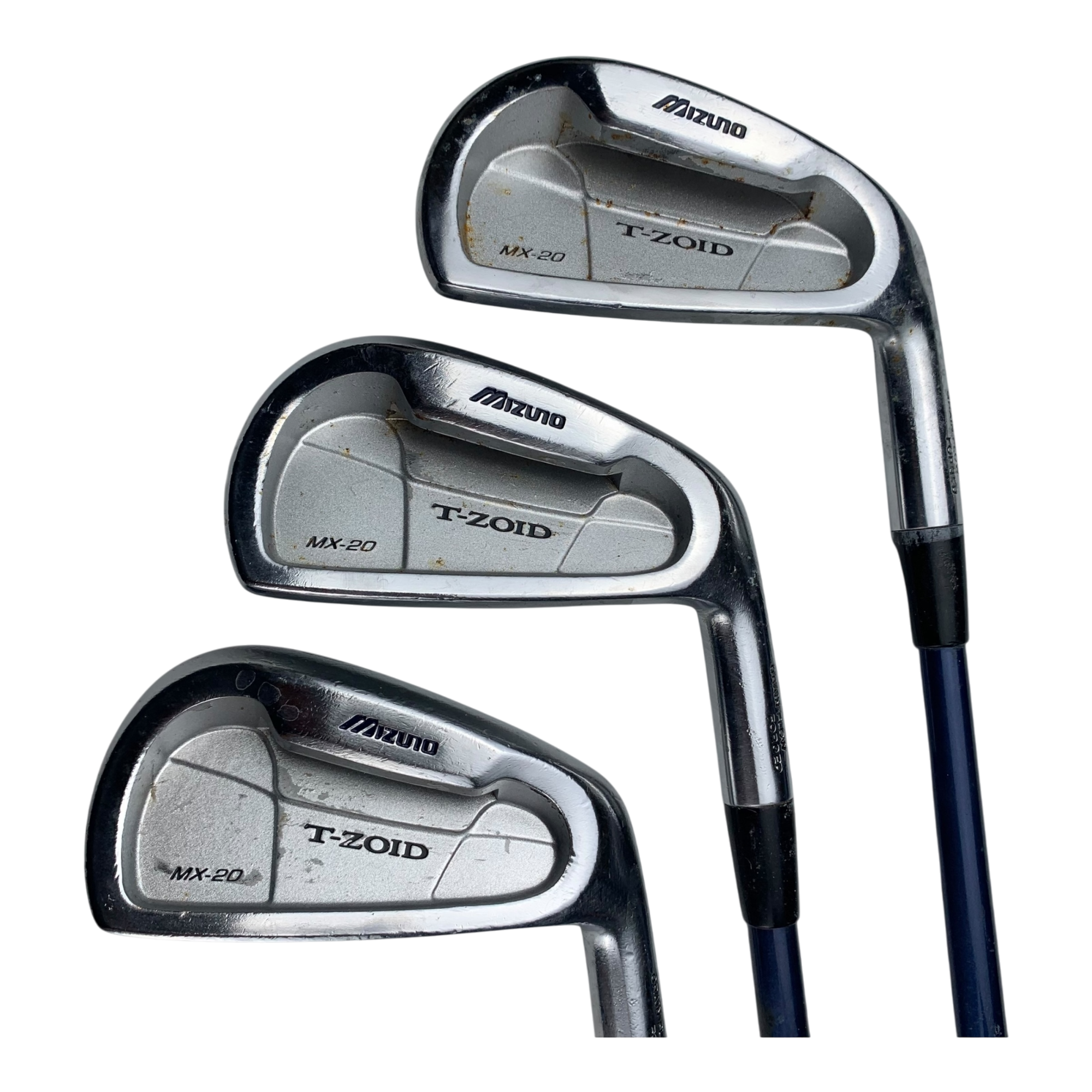 Mizuno T-Zoid MX-20 Jernsæt / Flex A-flex / 4-PW / Grafit hovedbillede - brugt golf udstyr i god stand