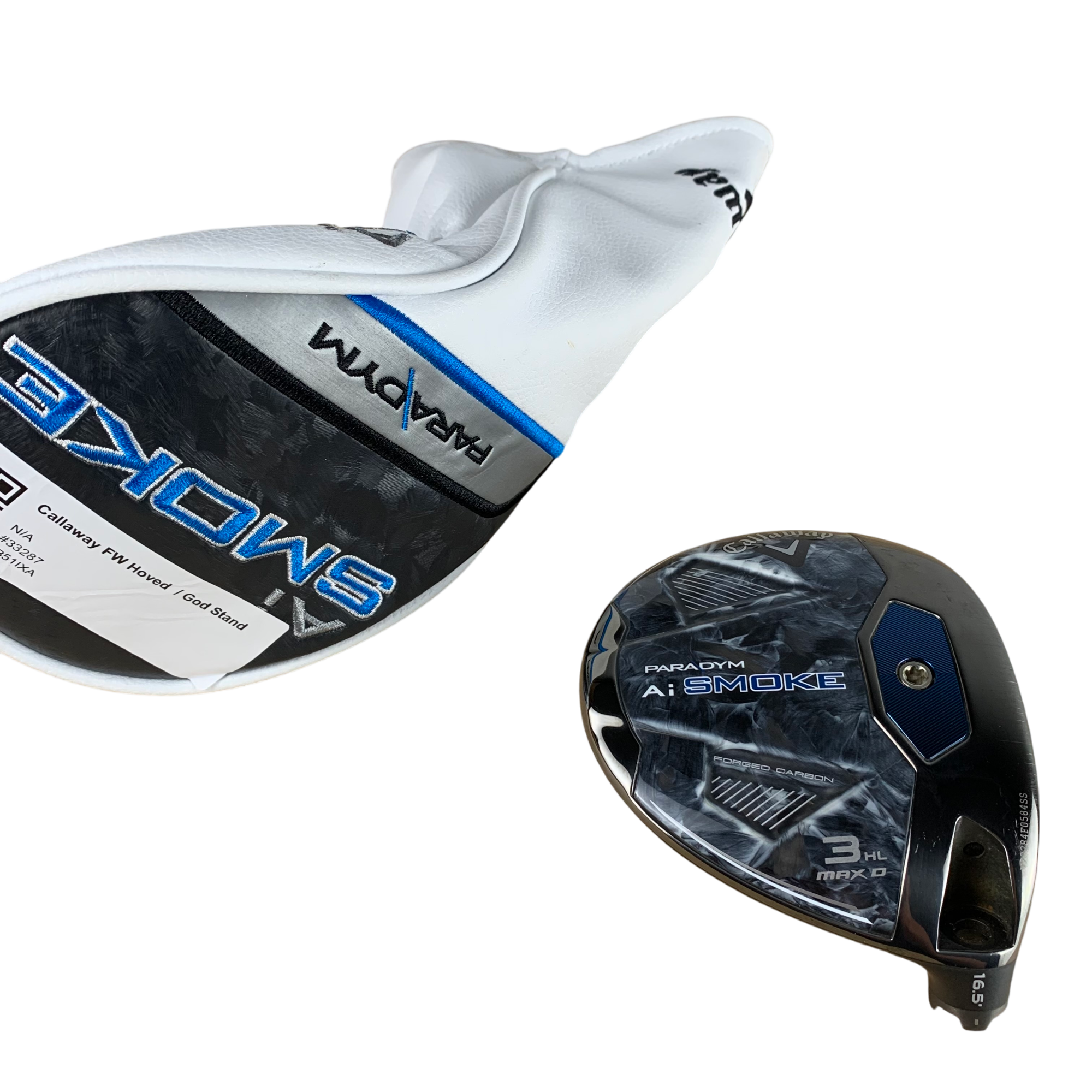 Callaway Ai Smoke Max D 3 Fairway Hoved / Loft 16.5 galleri billede 2 - brugt golf udstyr i god stand