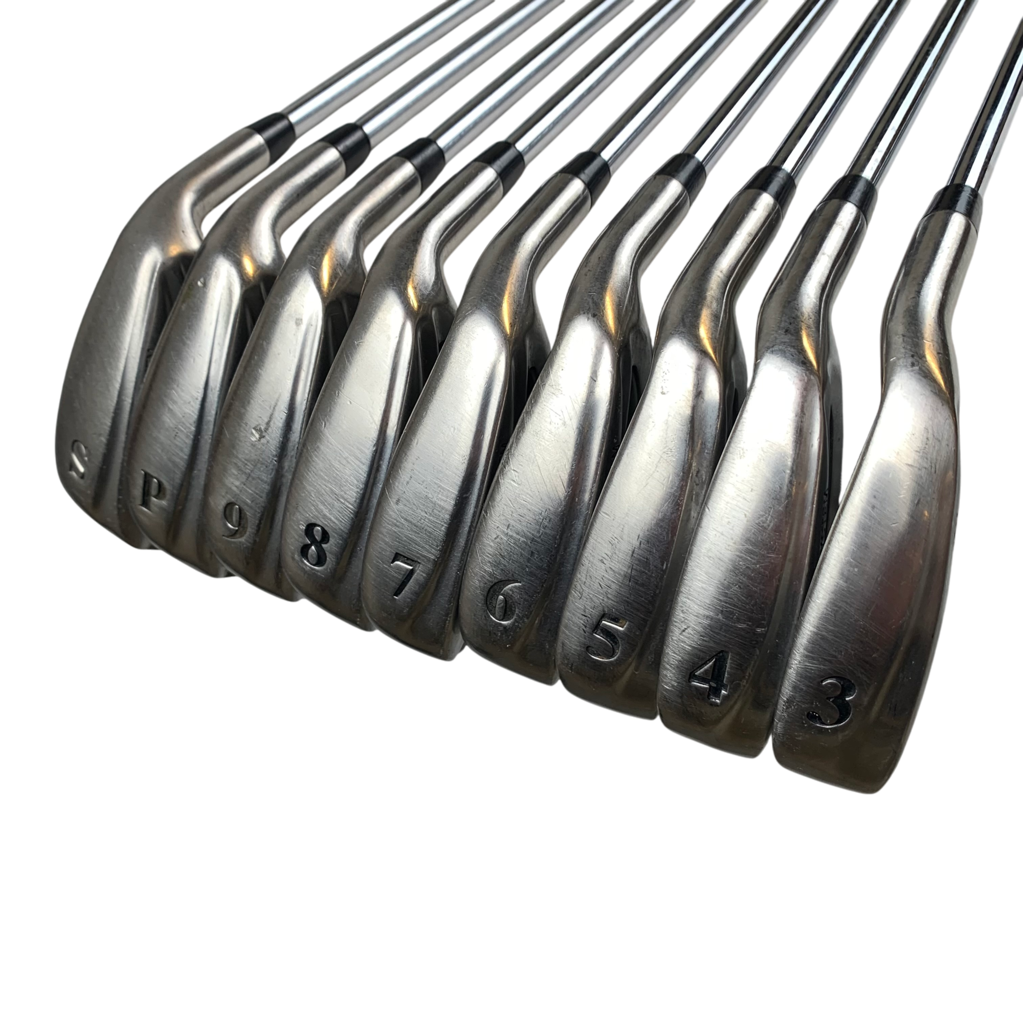 2Black Forged Jernsæt / Flex Regular / 3-SW / Stål galleri billede 2 - brugt golf udstyr i god stand