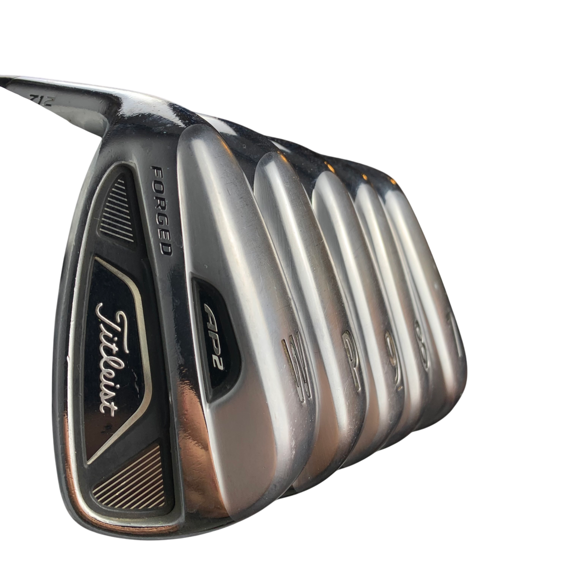 Titleist AP2 712 Forged Jernsæt / Flex A-flex / 7-G / Grafit Venstre galleri billede 3 - brugt golf udstyr i god stand