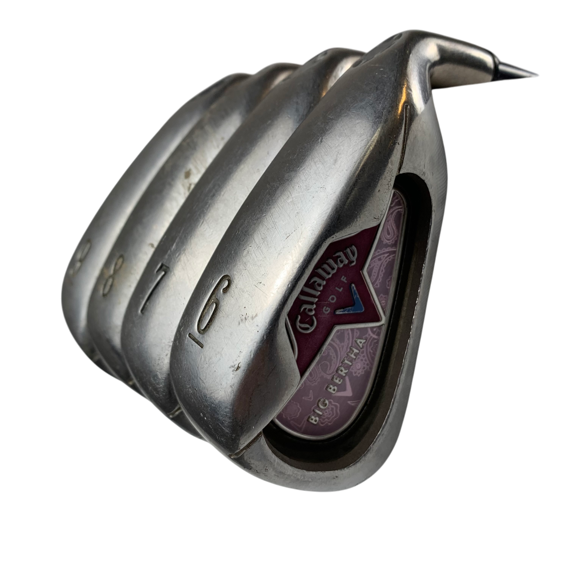 Callaway Big Bertha Jernsæt / Flex Ladies / 6-9 / Grafit galleri billede 3 - brugt golf udstyr i god stand