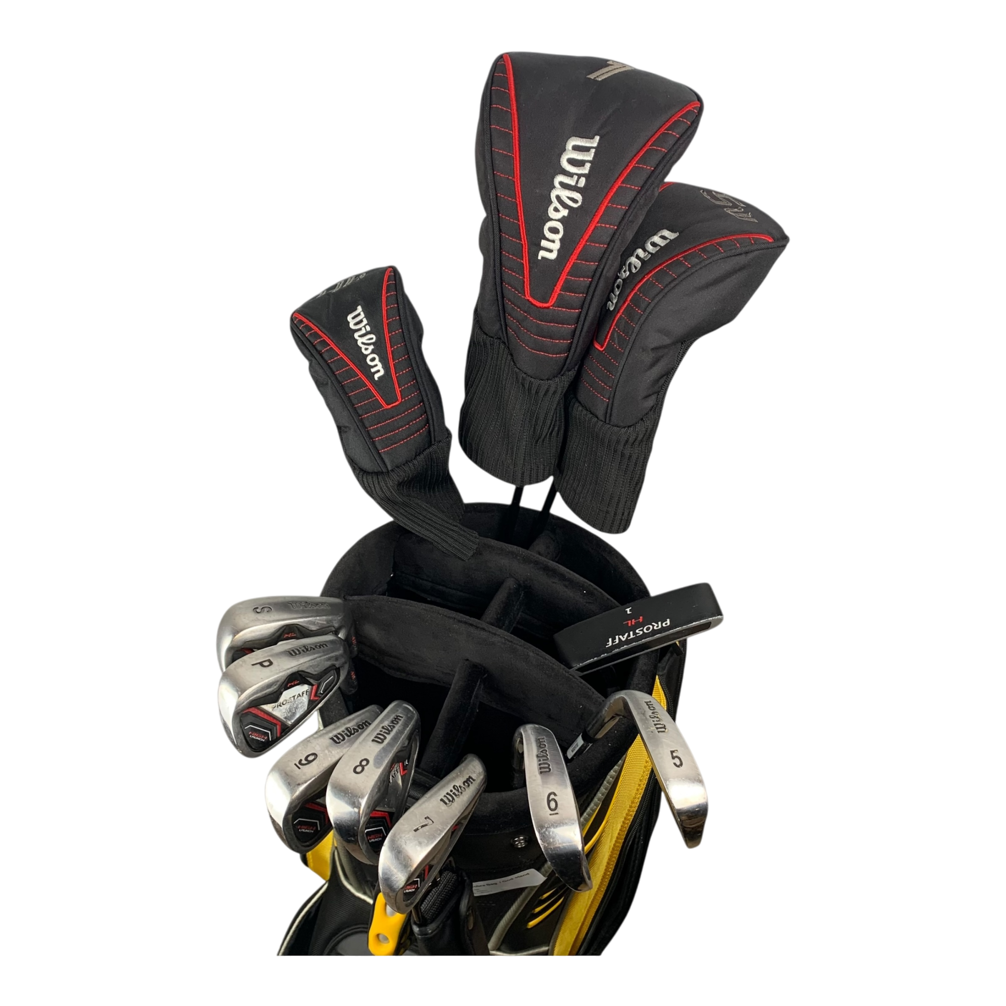 Wilson Staff Komplet Sæt U. Bag / Flex Uniflex / Steel galleri billede 3 - brugt golf udstyr i god stand
