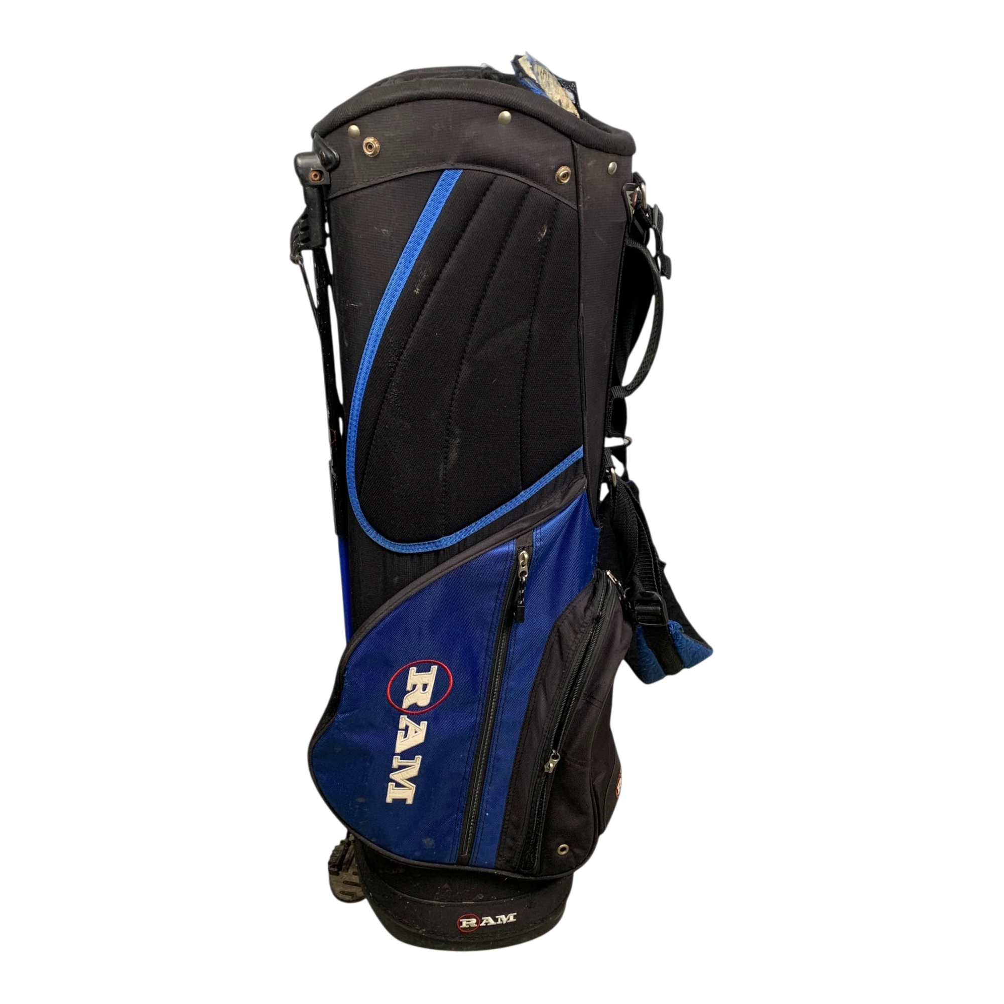 Ram Stand Bag / 8-Way / Black galleri billede 3 - brugt golf udstyr i god stand
