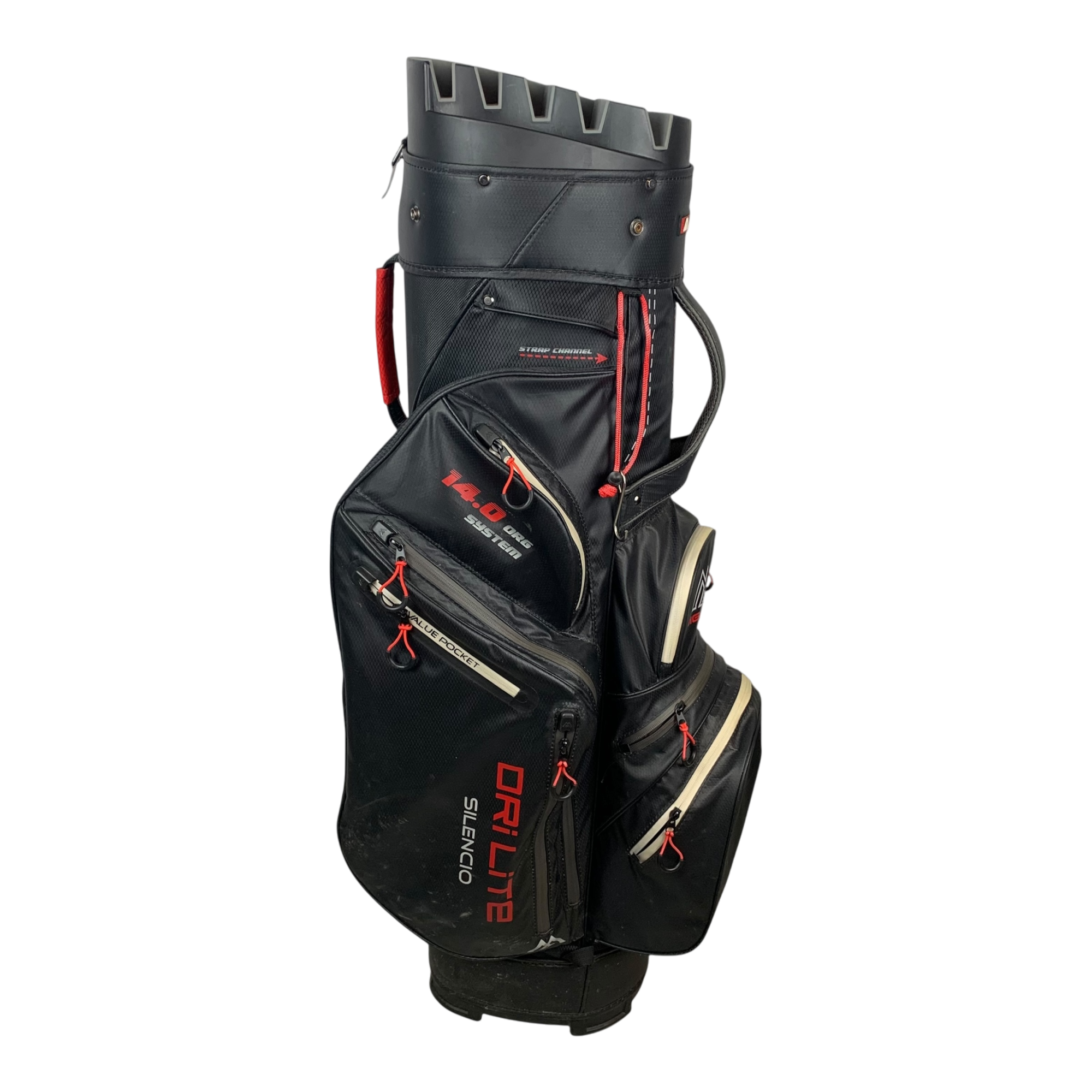 Big Max Cart Bag / 14-Way / Black galleri billede 3 - brugt golf udstyr i god stand